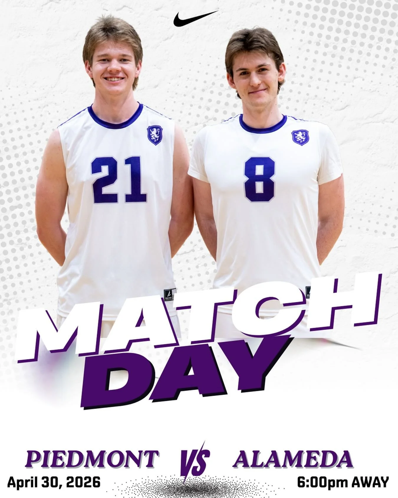 Boys Volleyball ends the regular season on the road at Alameda tonight #gohighlanders #piedmont #hssports #volleyball