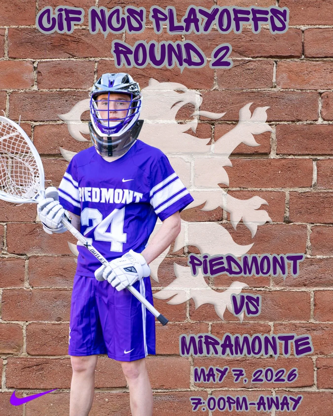 Boys Lacrosse at Mirmonte tonight for round 2 of the CIF NCS Playoffs #gohighlanders #piedmont #hssports #lacrosse