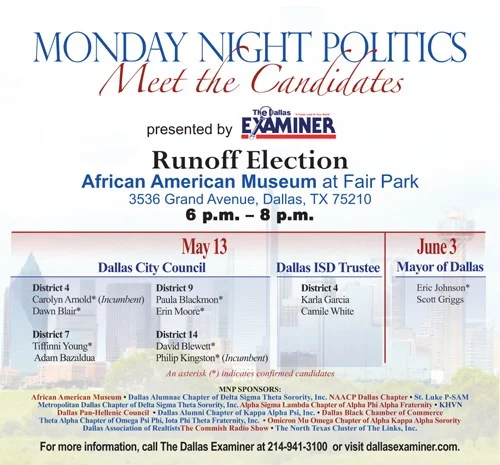 Monday Night Politics - Meet the Candidates