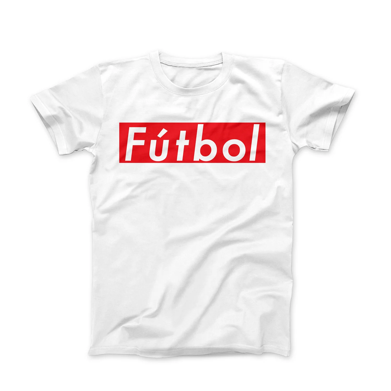 Fútbol Box Logo - White