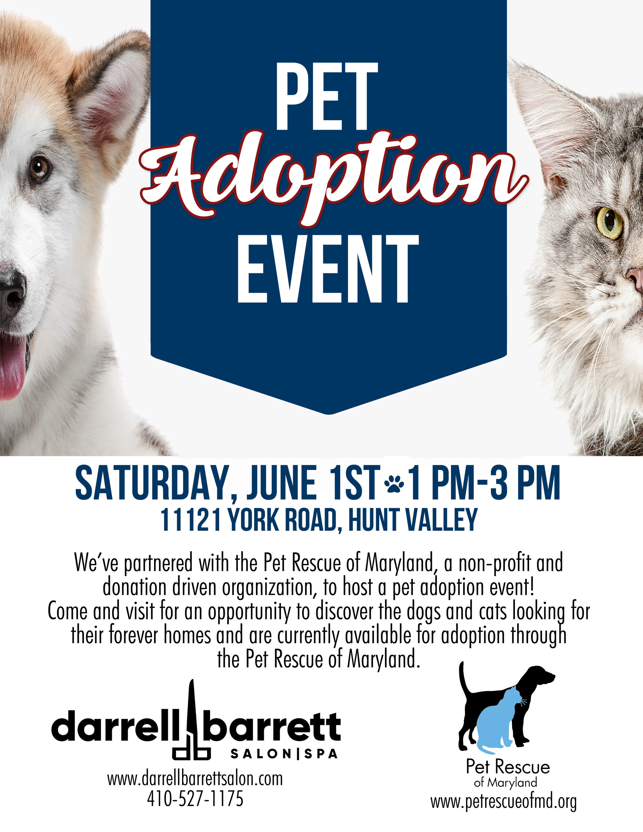Pet Adoption Event — Darrell Barrett 