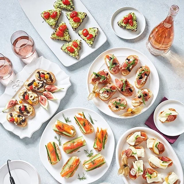 Which crostini you will choose for your party #vancouverartists #vancouerpartydesign #vancouverisland #vancouverhairstylist #vancouverwebdesign #vancouverdecor #vancouvercatering #vancouverfoodie