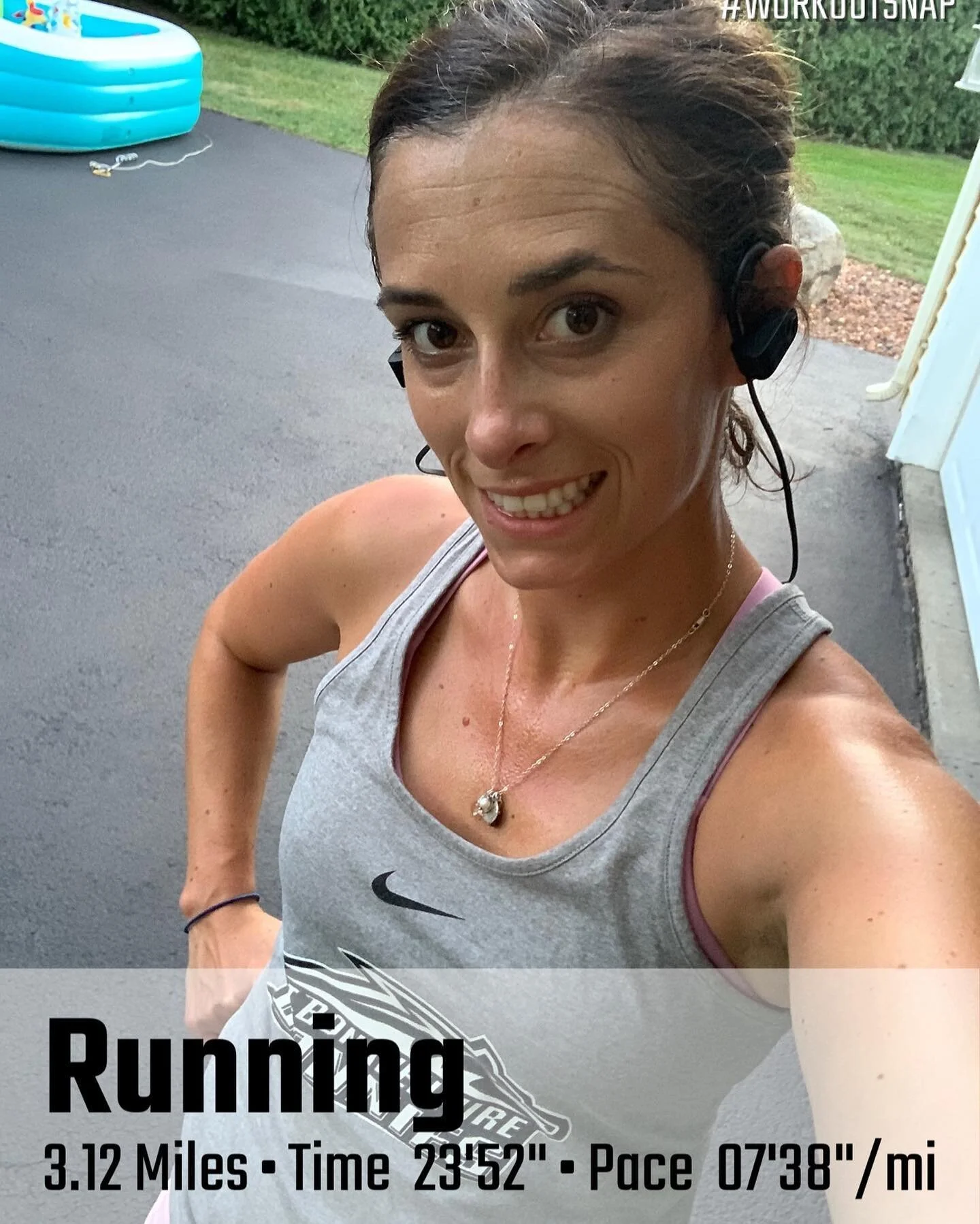 Tempo pace evening 5k around neighborhood hills. Didn&rsquo;t really want to do it, but was motivated to get some miles in for my virtual run team!!.
.
Speaking of...
.
Yesterday I published my first official You RUN You race! The &ldquo;Blind As A B