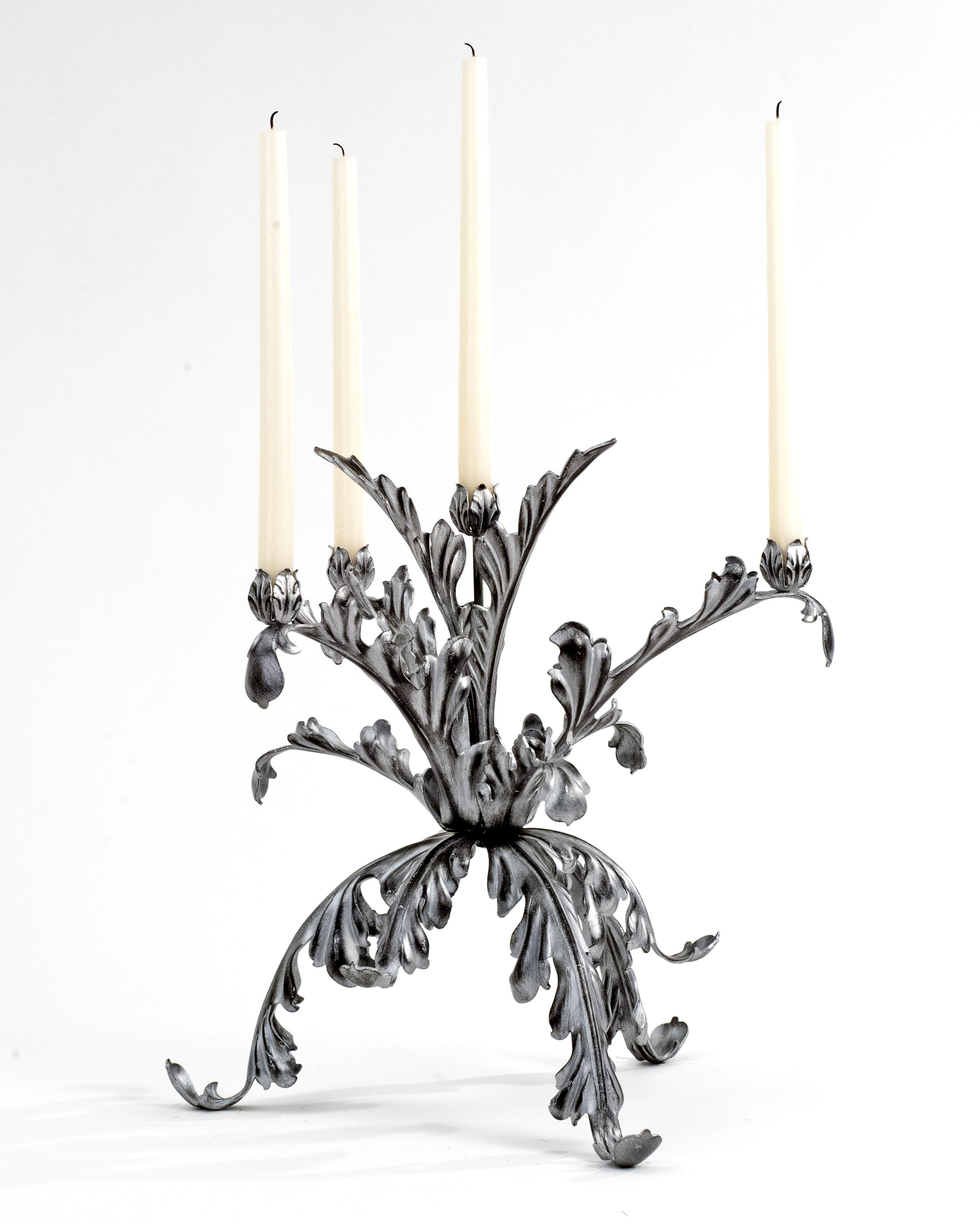 Bellissimo Antique Silver Candelabra