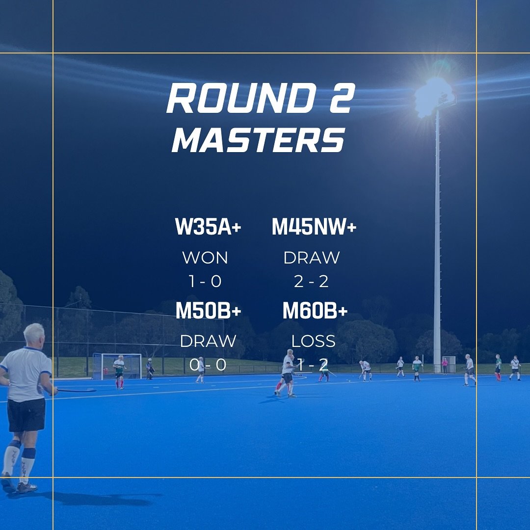 While not all the results went our way there were some great battles of skill &amp; effort out on the fields this week! 

#masters #muhchockey #round2 #2024season @hockeyvictoriaofficial @melbunisport #midweekwrapup 🏑

💙🖤💙