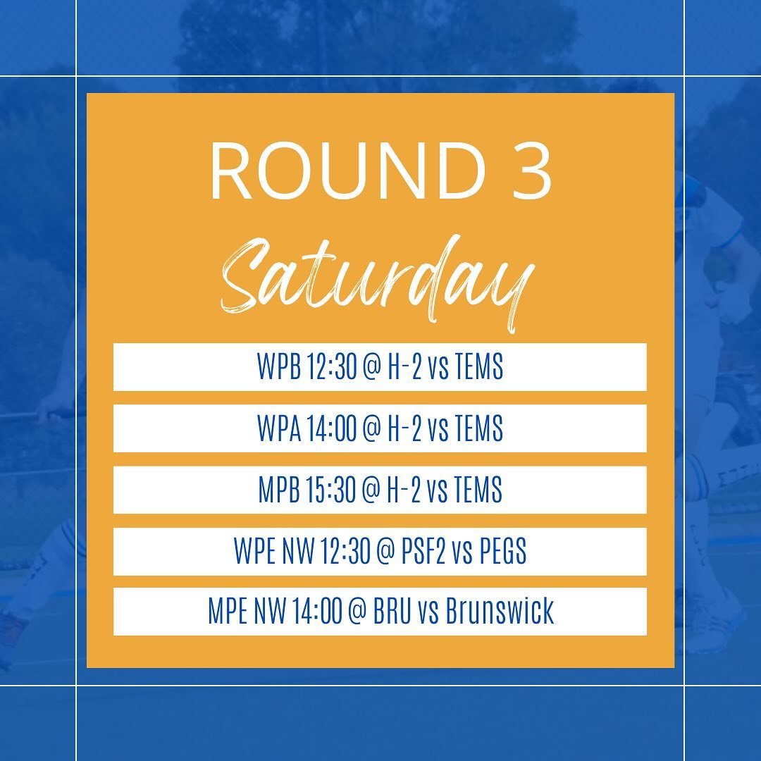 It&rsquo;s a mix of home &amp; away for MUHC this weekend! 

But you can still get your hockey fix - with 3 away matches back to back, head down to Hawthorn on  Saturday afternoon to cheer on the Shoppers as they take on TEMS! 

Or get to @statesport