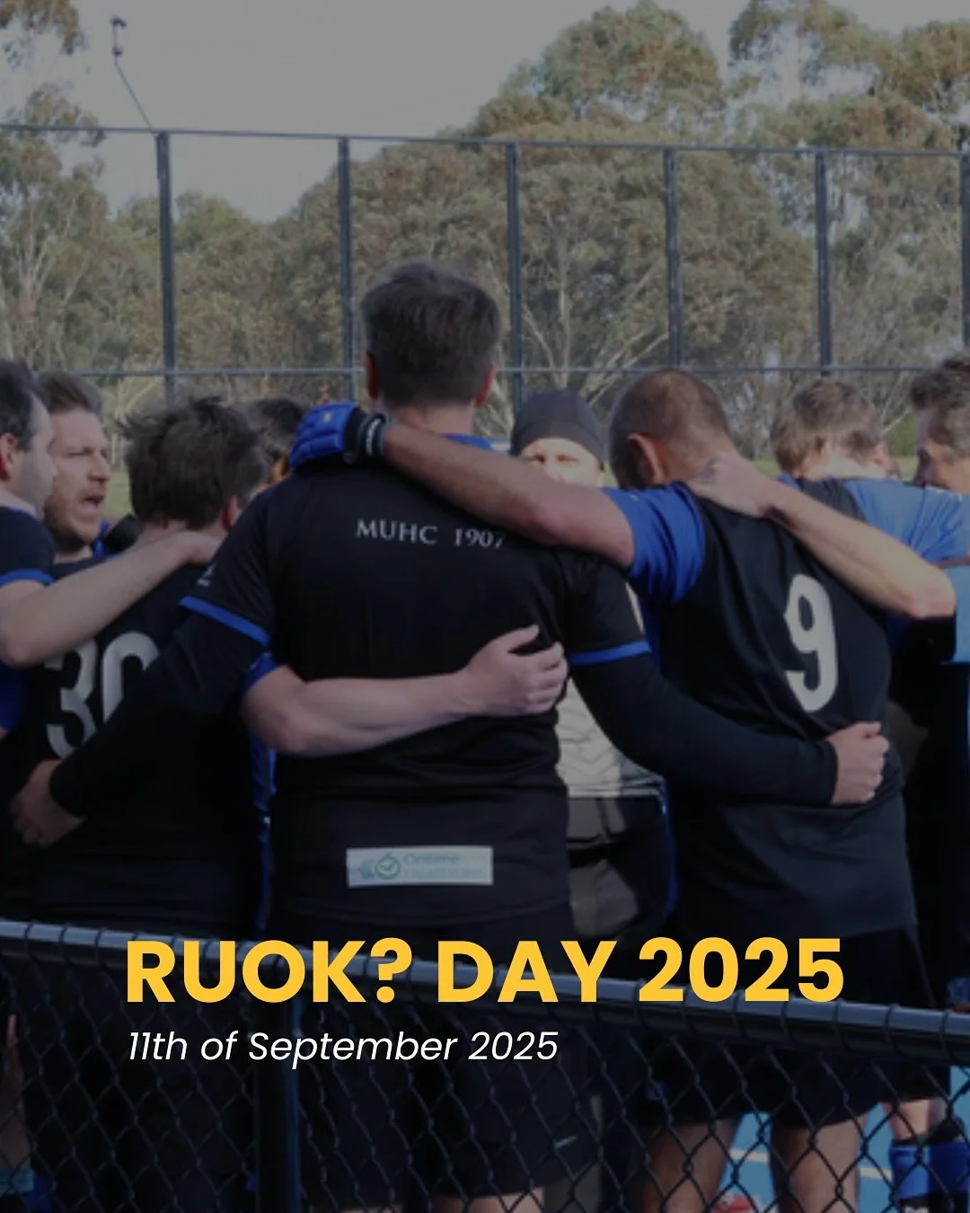 Today is RUOK? Day 💛

A simple question can make a big difference.

#muhc #ruokday #hockey #mentalhealth #ruokday2025 #ruok #ruokeveryday #melbourne