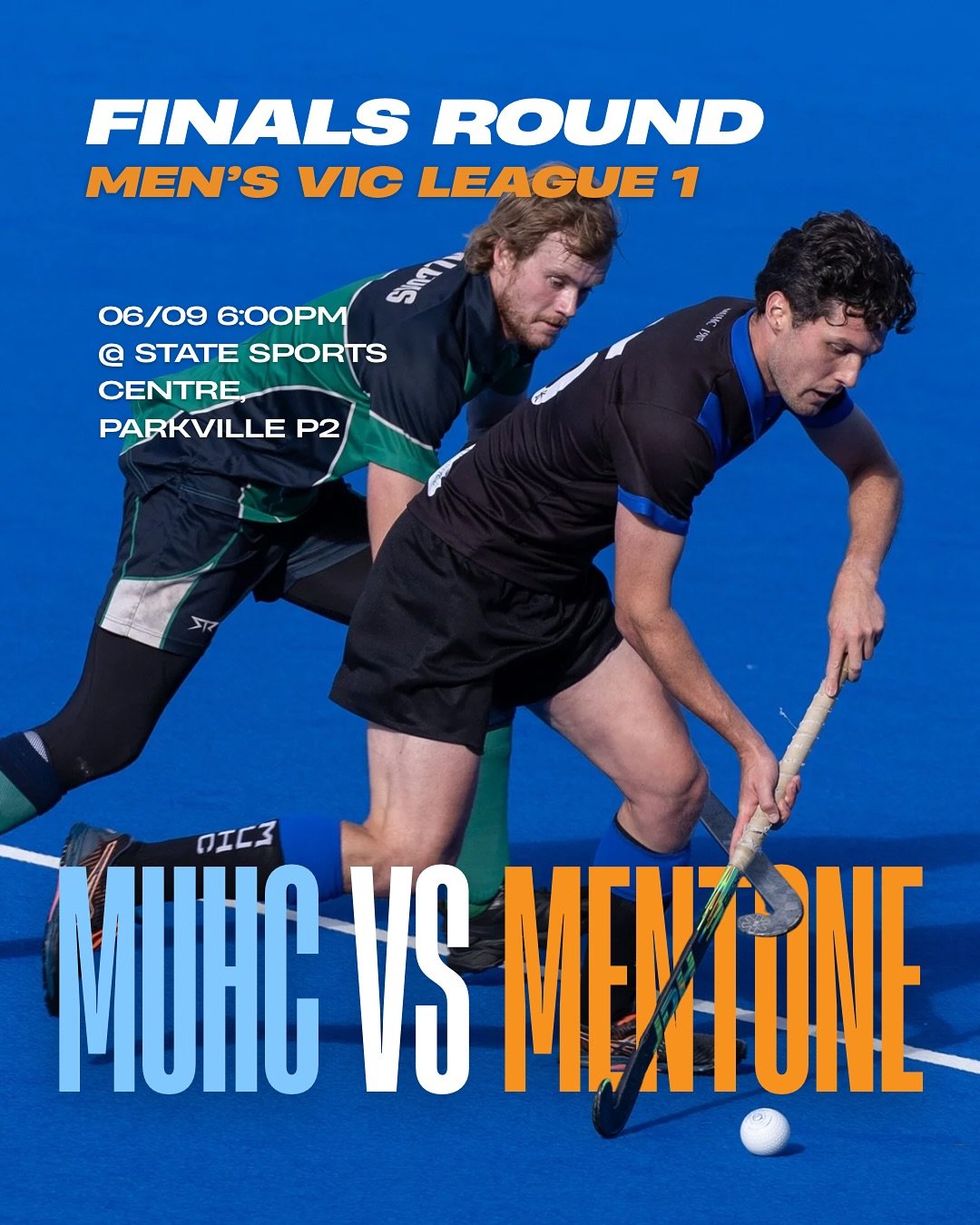 Semi finals!! This weekend, three of our top squads will take to the pitch at the State Sports Centre in an elimination final! 

Come down to the SSC this weekend to cheer on our squads. Good luck everyone! 

#muhc #muhchockey #finals #semifinals #el
