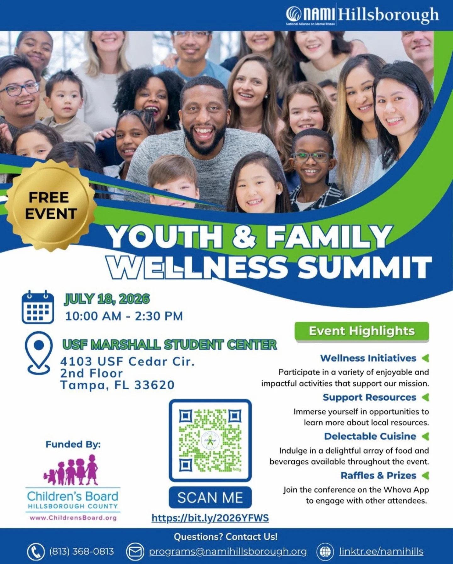 One of the most powerful ways we prevent suicide and break the stigma is by equipping our families with the tools they need to heal together.

We are proud to highlight the upcoming 2026 Youth &amp; Family Wellness Summit hosted by NAMI Hillsborough 