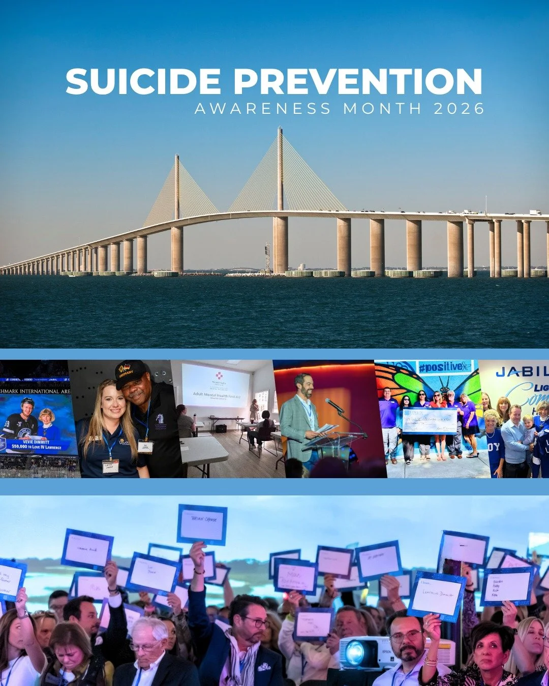 September is Suicide Prevention Month. 🕊️ For Love IV Lawrence, this work is deeply personal. Nine years after losing Lawrence, we continue turning grief into action, connection, and life-saving support across Tampa Bay.

We can't change every story