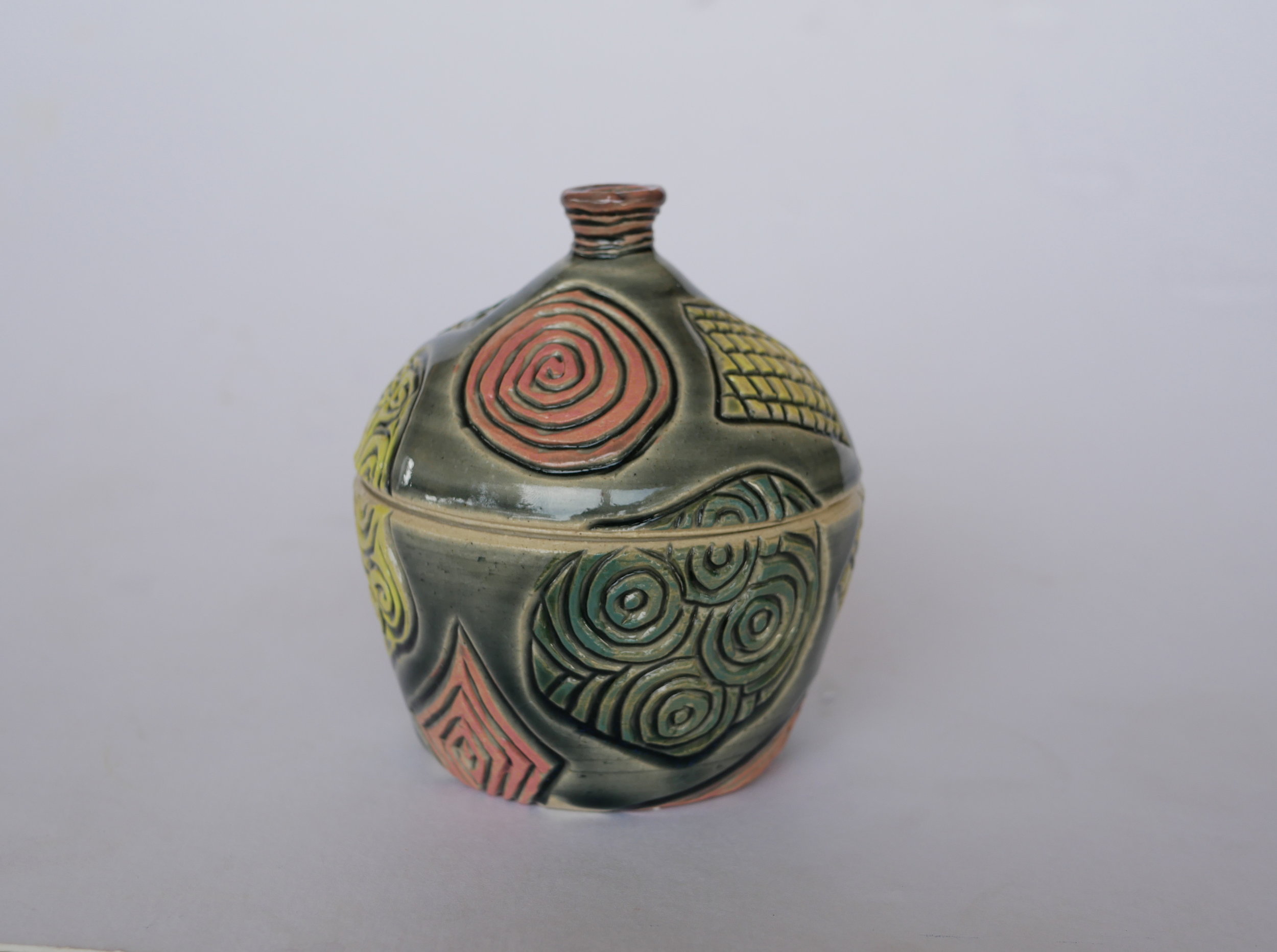Funky Pattern Jar