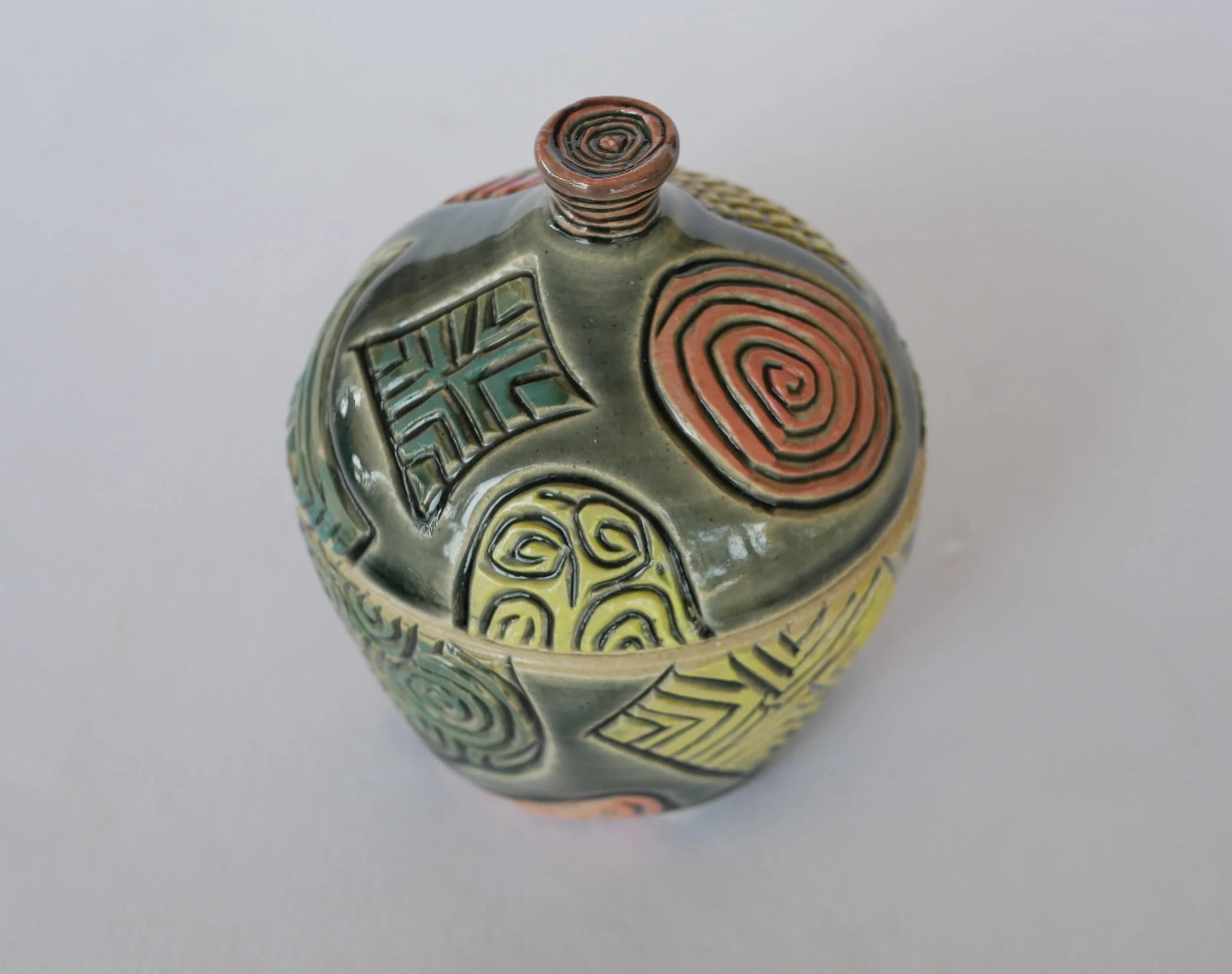 Funky Pattern Jar