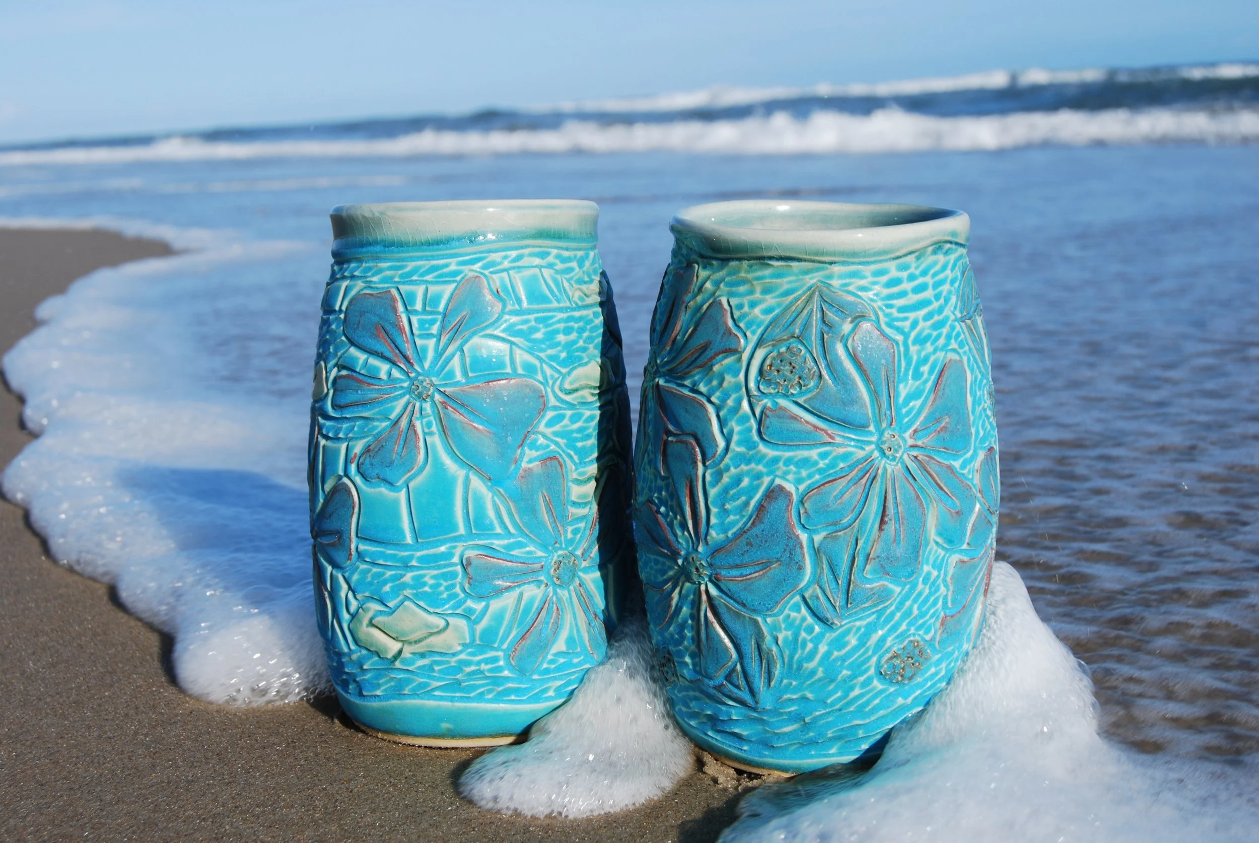 Jobell vase on the beach.JPG