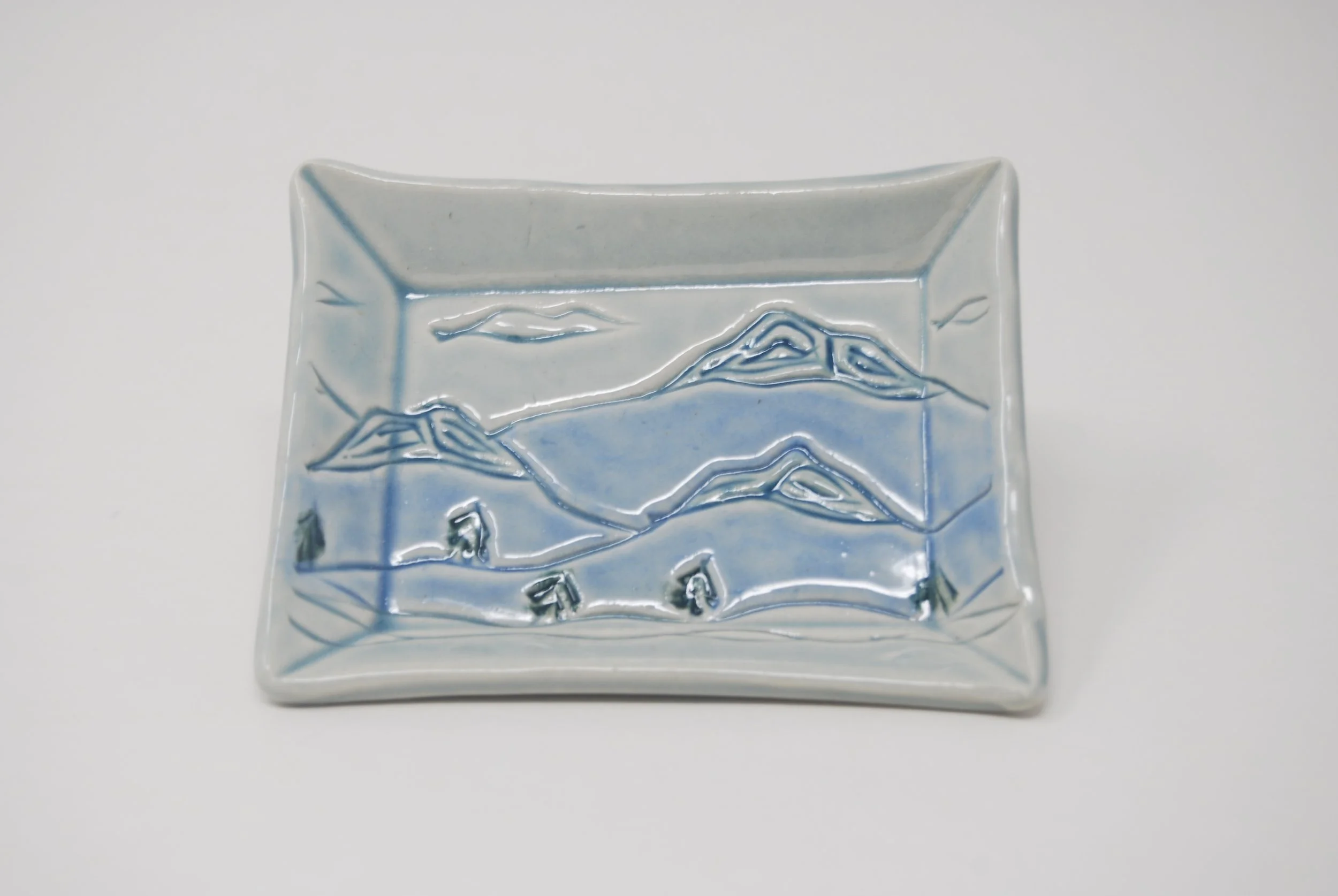 Blue Ridge Mountain catchall plate