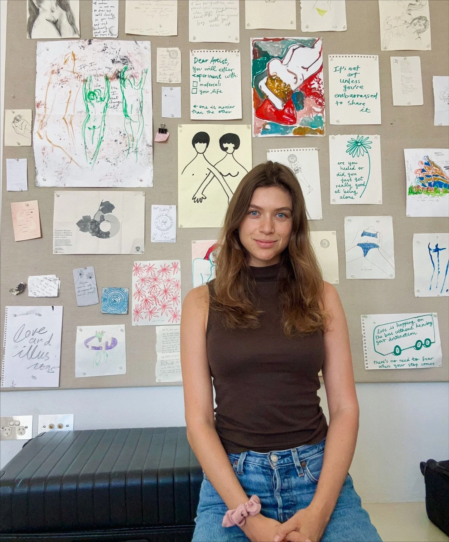 I know, it&rsquo;s time to unpack. But until then, let&rsquo;s go on an adventure through my wall. (Thank you to my mother who installed a wall-sized pinboard) &mdash; knowing that I would constantly be changing the art. For the past decade, I have b