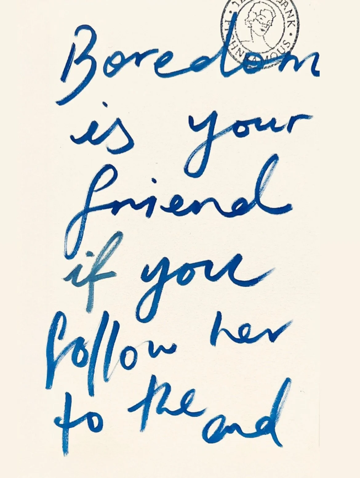 Stop fearing a lil 1:1. 

Put pen to paper. For how else do you know what you really think?

Featuring my drafts and creating on the fly. This is how concepts come to life. Writing/figuring out poetry in the back of a cab. Scribbling on scraps. Just 