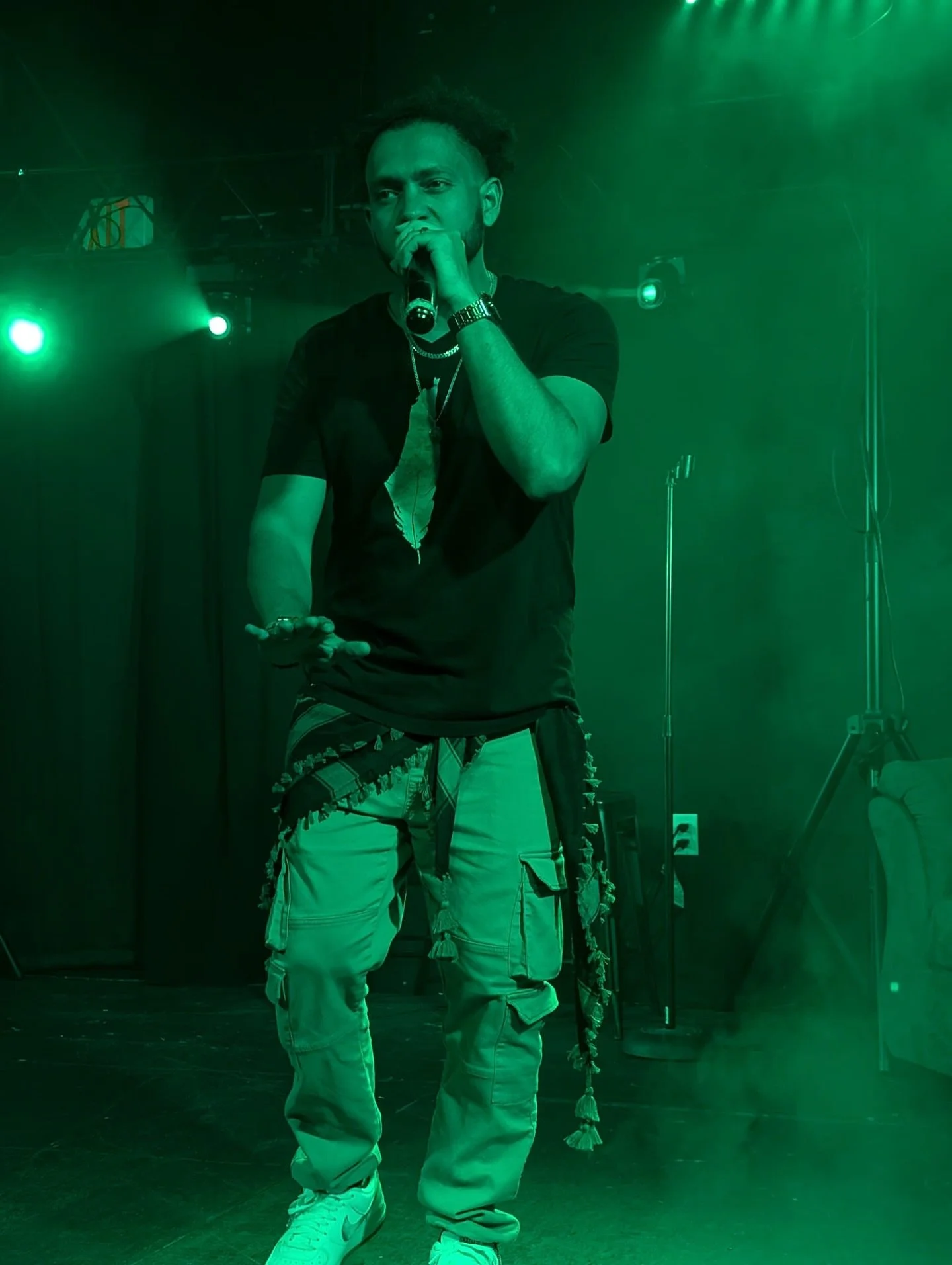 In the midst of planning, anxiously awaiting, and finally executing Against All Odds: A Hip-Hop Experience, I felt a surreal mix of emotions to say the least. 

@heyitsbishopomega seamlessly guiding the show throughout the night brought so much light