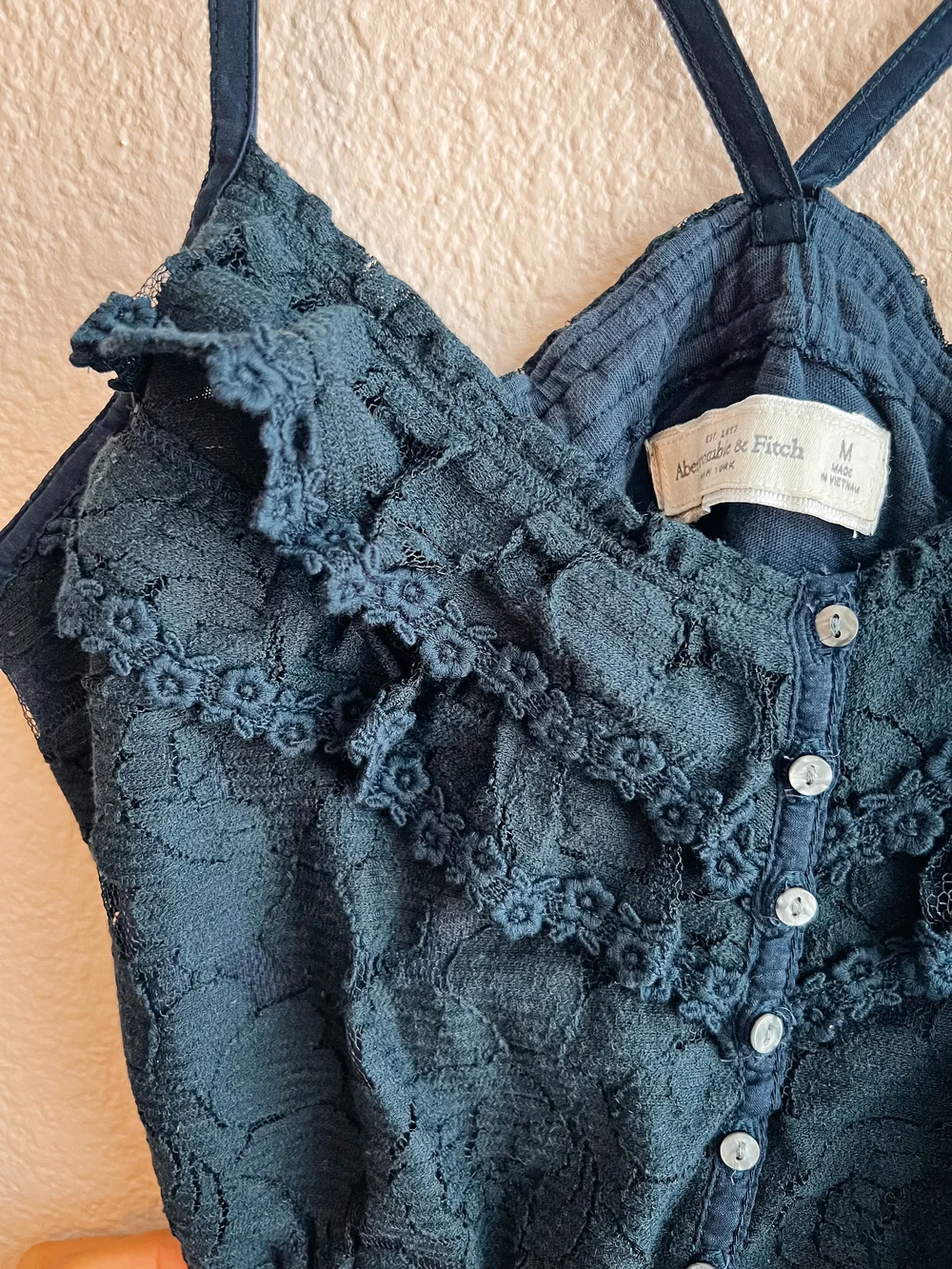 abercrombie lace tank