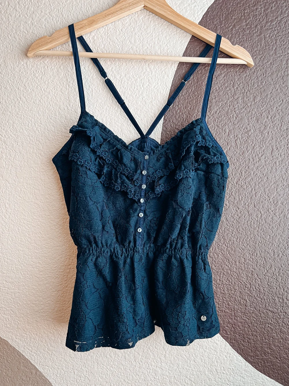 abercrombie lace tank