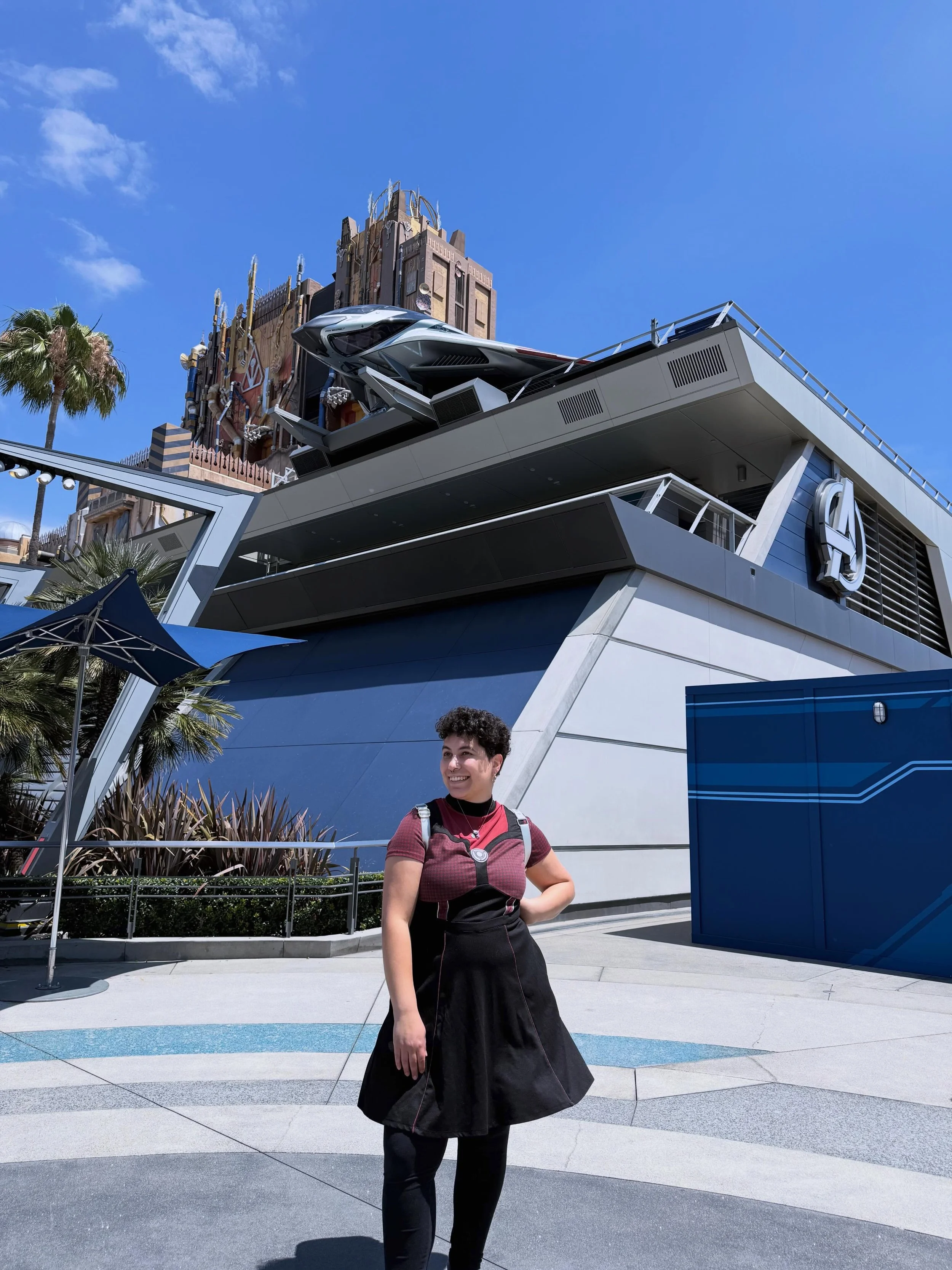 What happens when Antman meets Moon Knight? Sounds like the start of a joke. 

#avengers #antman #californiaadventure #avengerscampus #moonknight