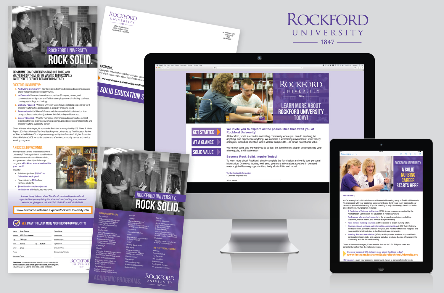 SOPHOMORE-JUNIOR SEARCH FOR ROCKFORD COLLEGE