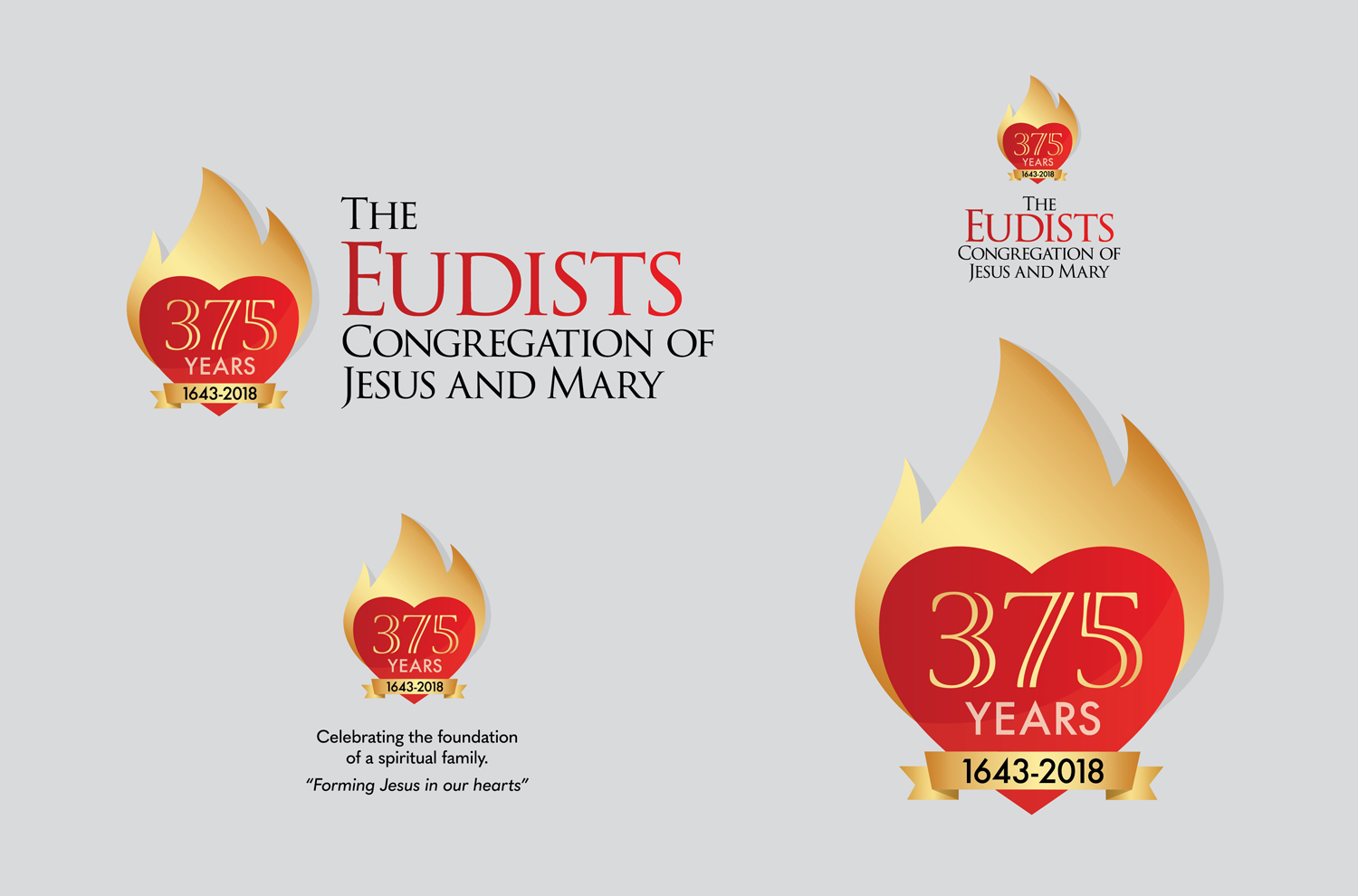Eudist 375 Year Logo