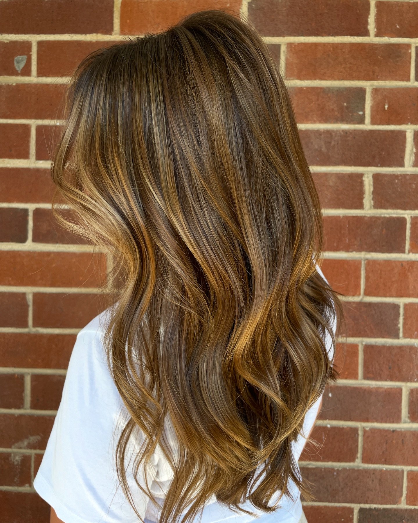 Mary was a first time client who reached out needing a color correction (last picture is her before). She desperately wanted to get back to her natural shade of brown but still wanted to keep some dimension. I opted to do an all over semi gloss (than