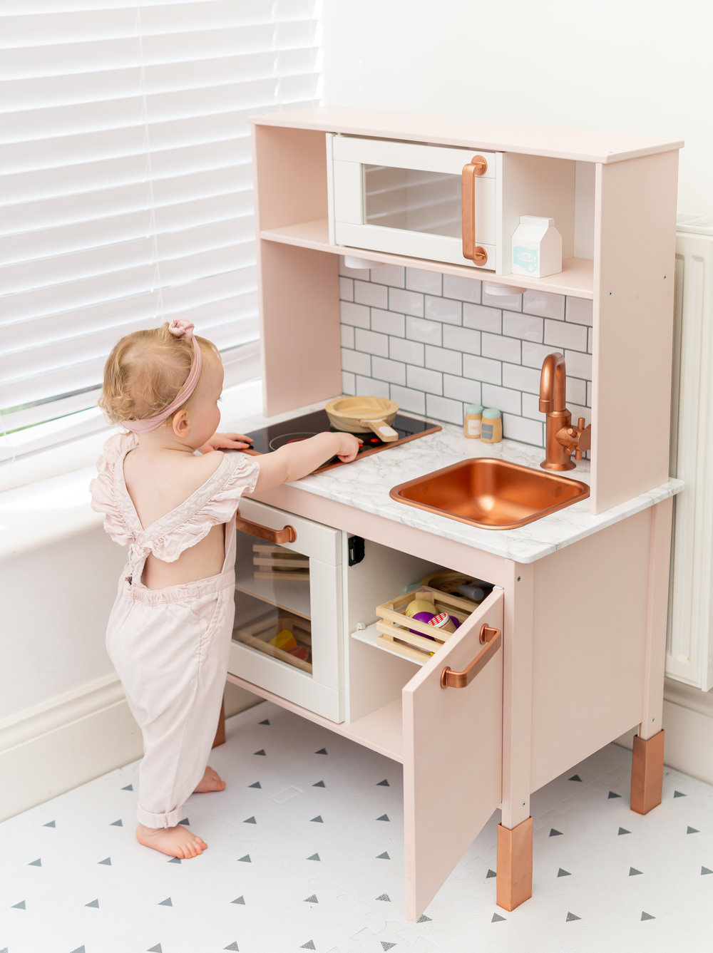 IKEA Play Kitchen Makeover   Step by Step Guide — Hannah Mummy Mills