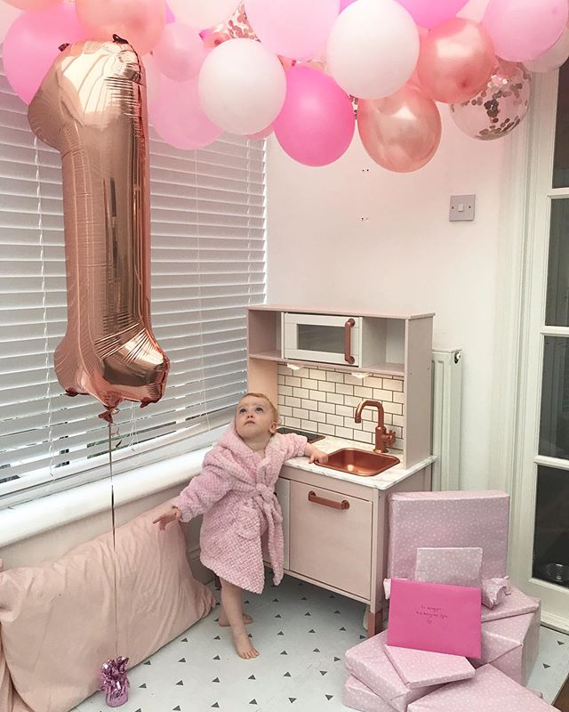 🌸and just like that you were ONE! Happy Birthday our darling girl. Thank you for making our world a truly brighter place 💗 ps play kitchen pimp up details will follow soon, (I know so many of you are awaiting them!) We LOVE how it&rsquo;s turned ou