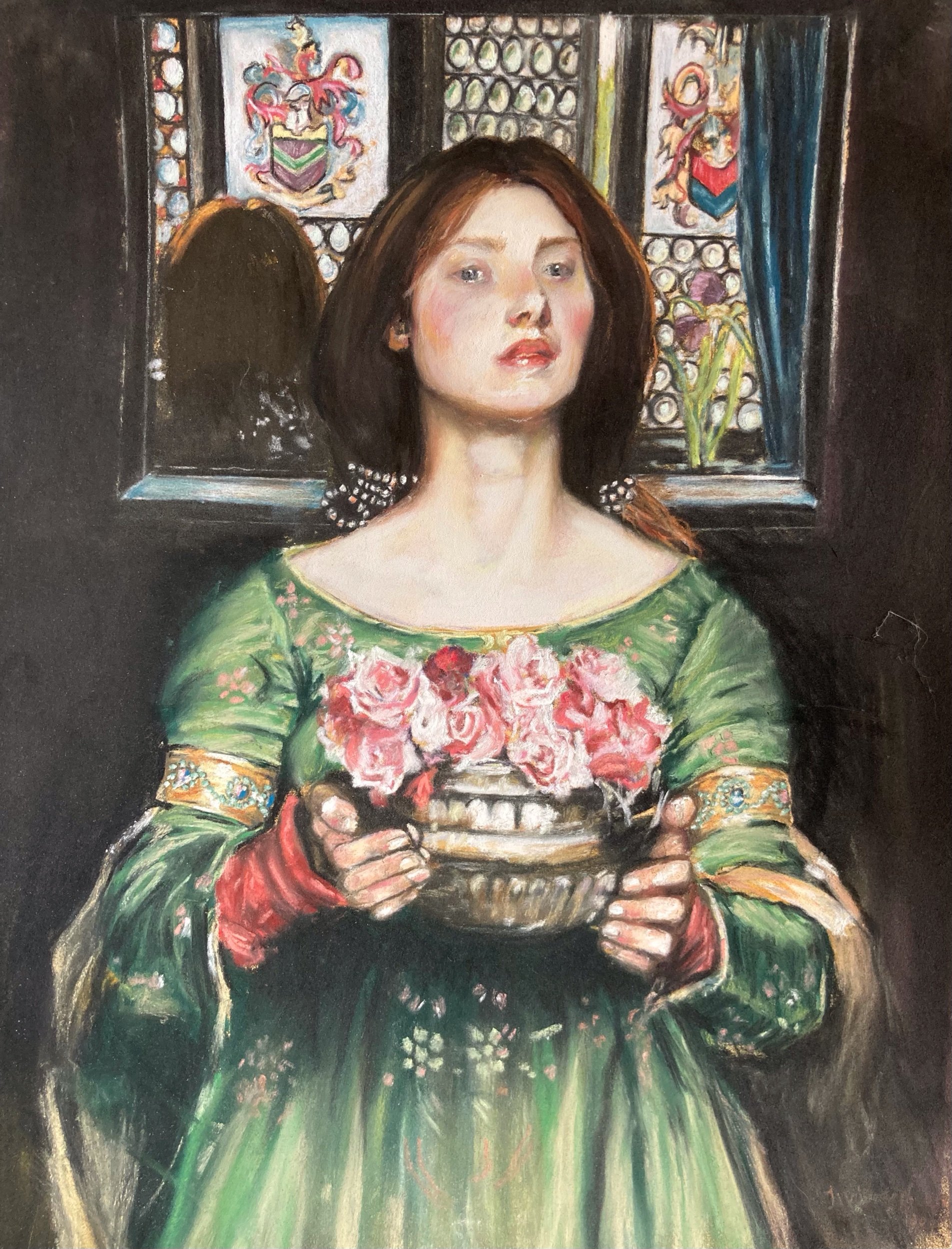 Gather Ye Rosebuds….after Waterhouse