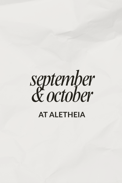 September &amp; October 