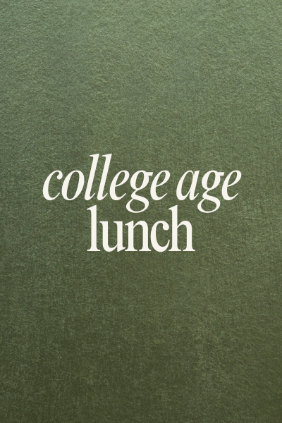 College Age Lunch