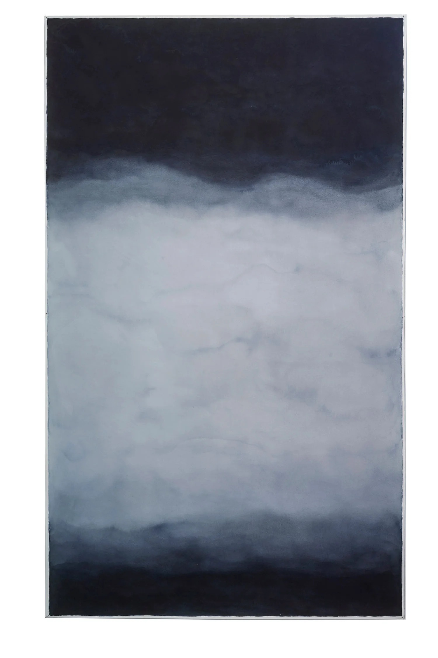   kondensat/i övergång resonans,  2017    Akvarell på papper/watercolour on paper,  180 x 108 cm 