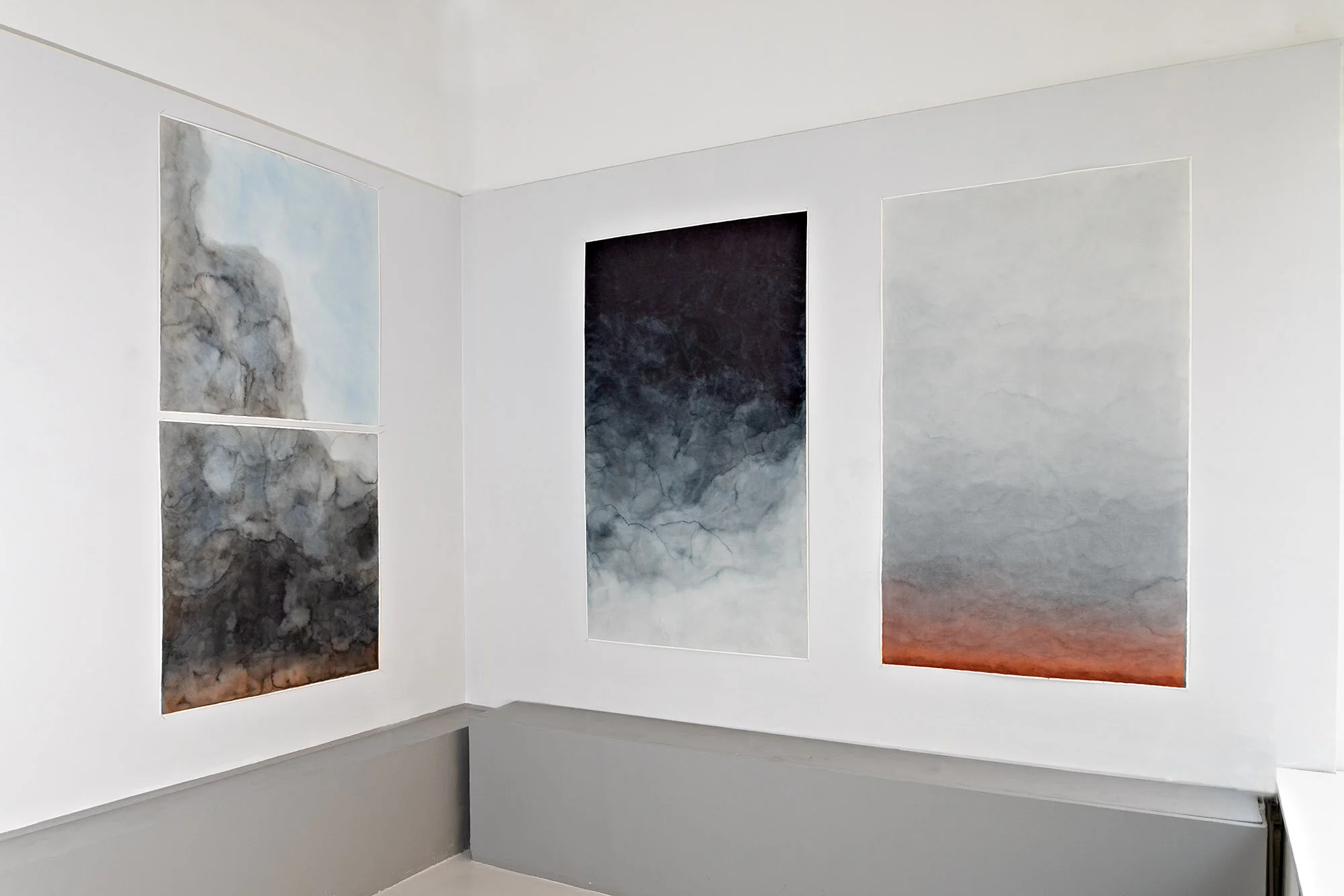   tala regn, Teatergalleriet , 2021 installationsvy / Installationview 