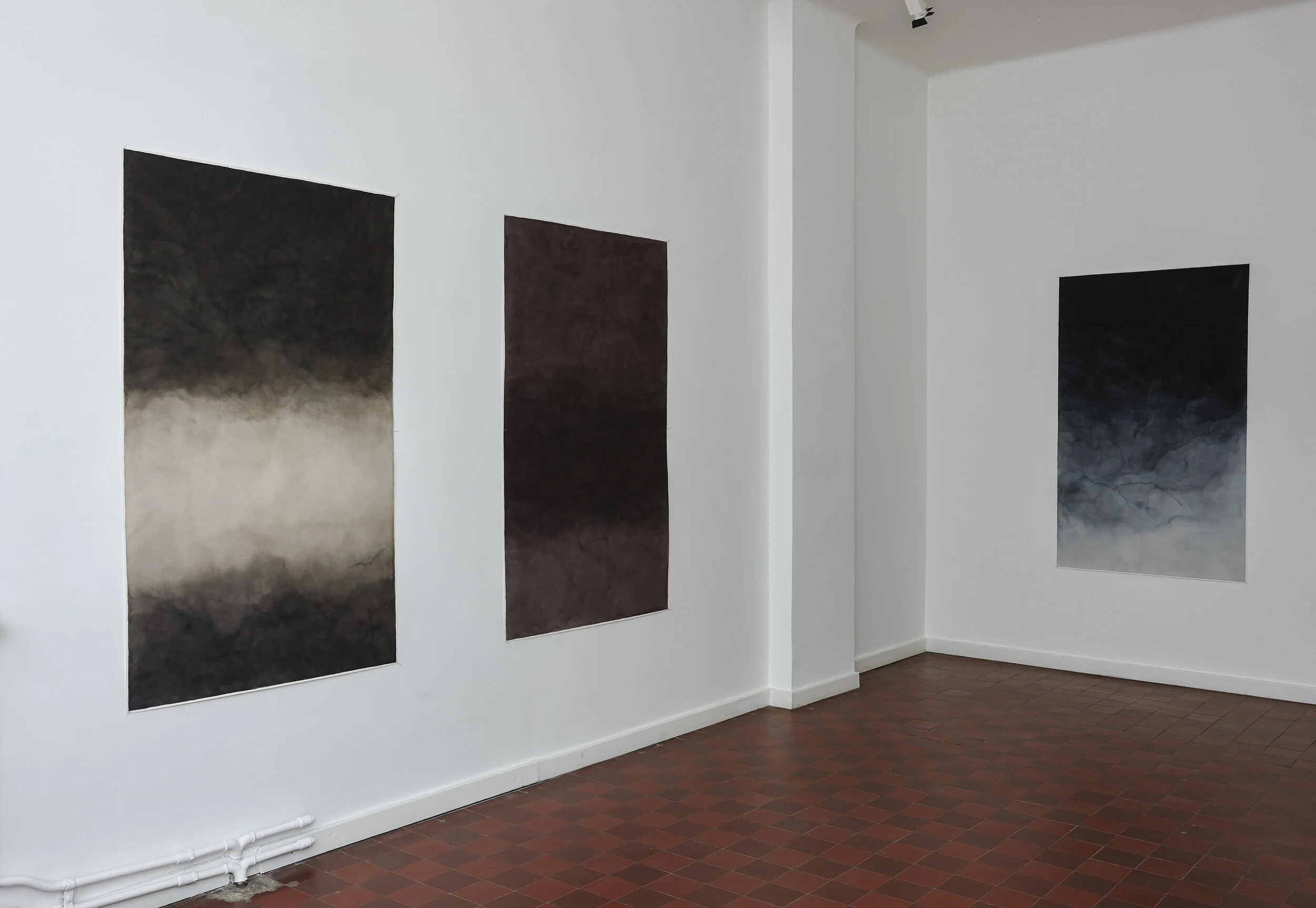   i övergång resonans, Galleri Charlotte Lund, Stockholm,  2018 Installationsvy / Installationview 