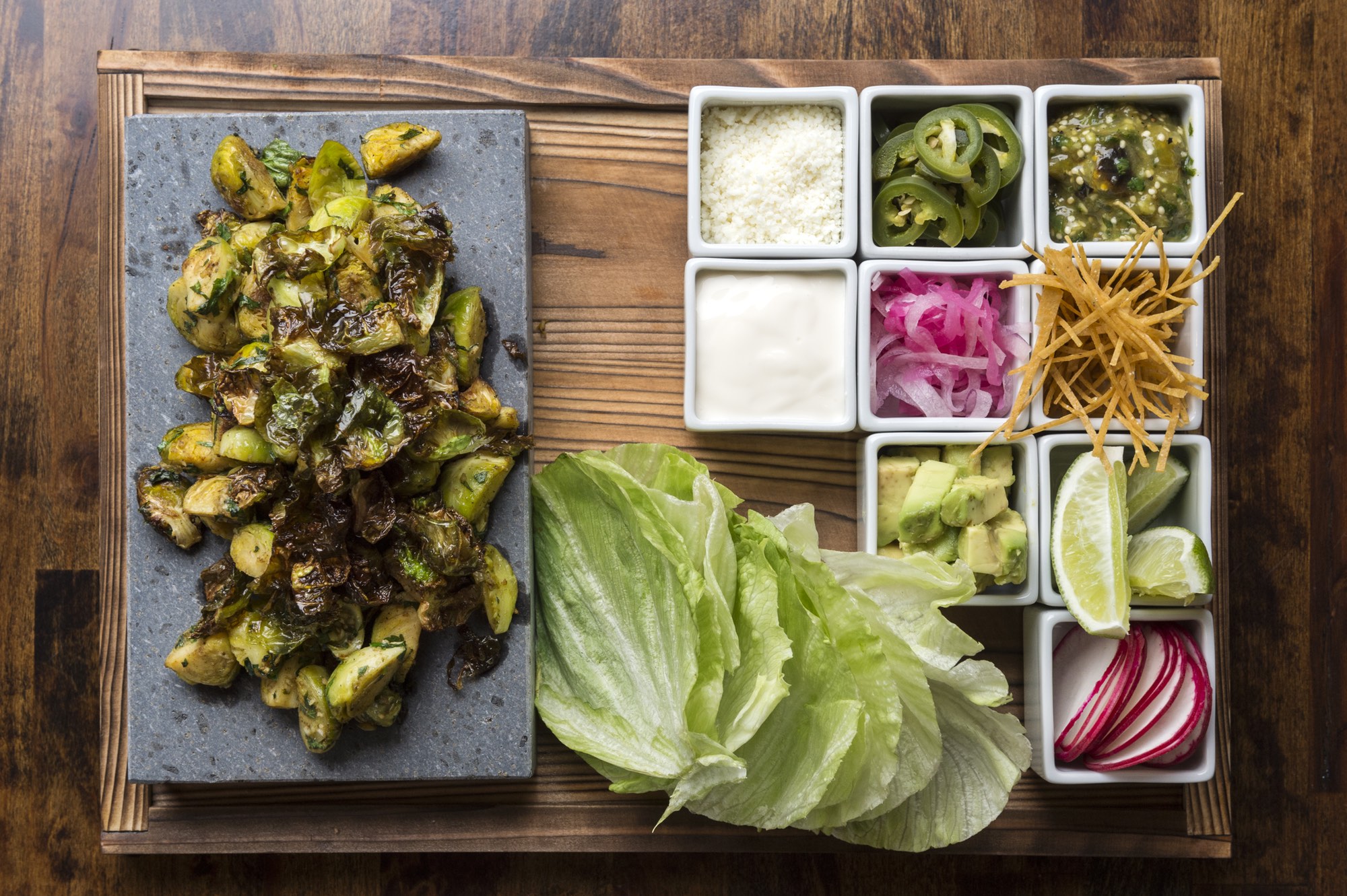 Brussels Sprout Tacos