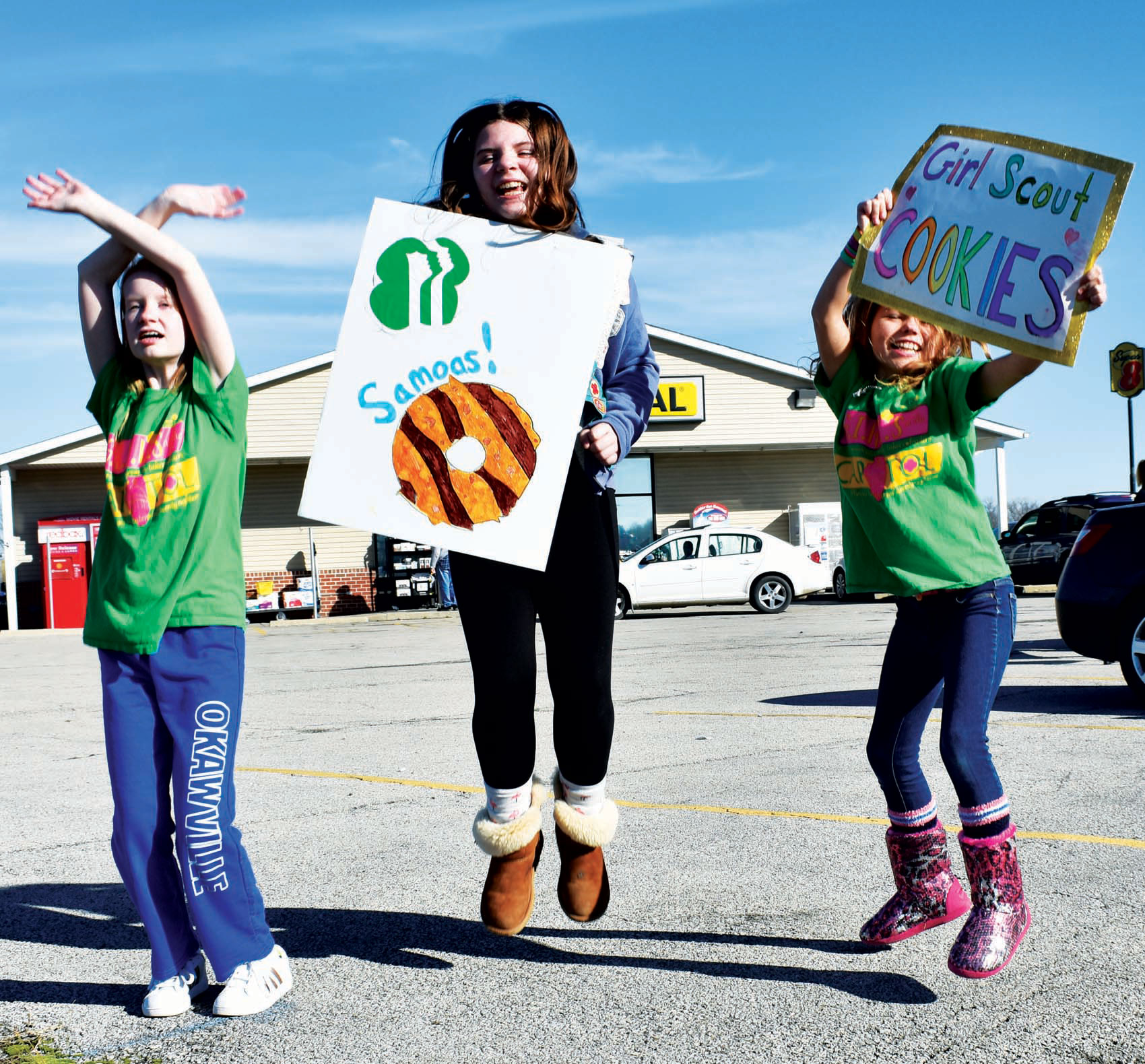 Okawville Girl Scouts