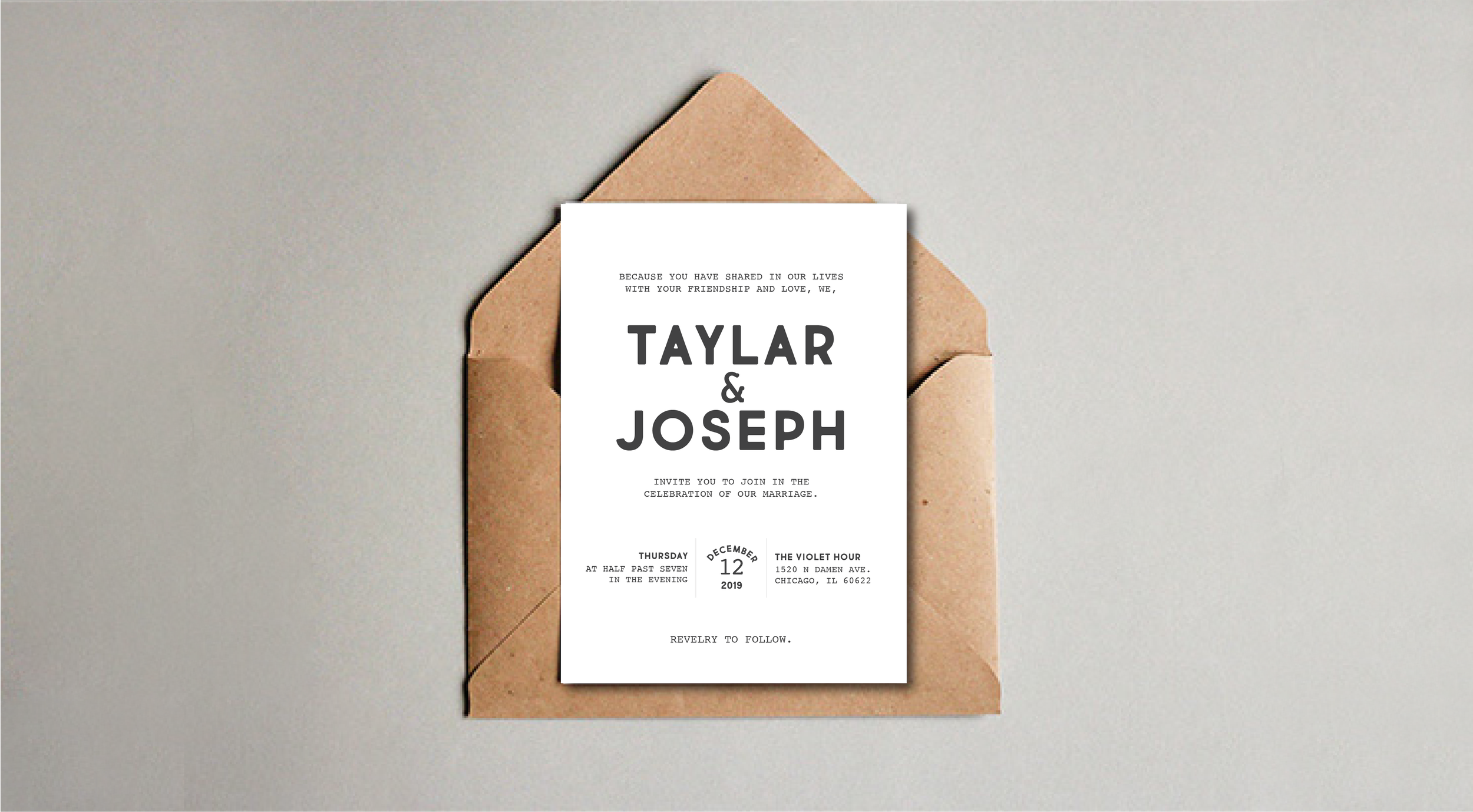 Wedding Invitation Concept
