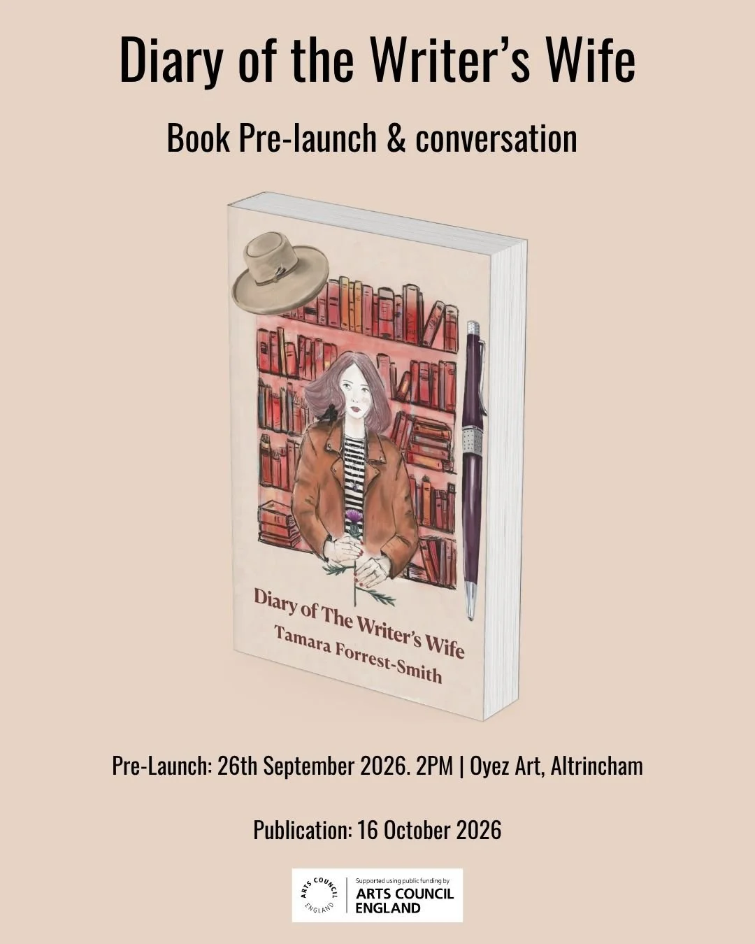 Diary of the Writer's Wife Pre-Launch & Conversation