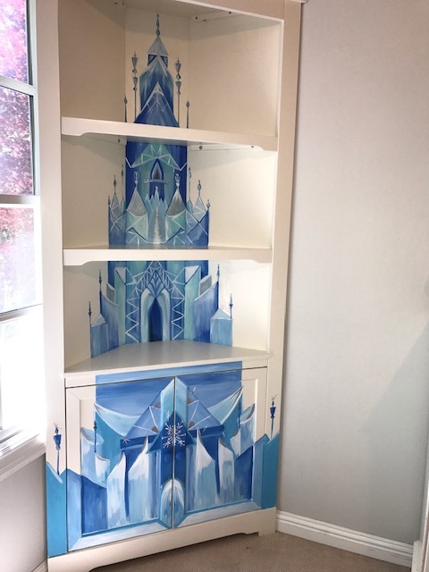 Elsa's Ice Palace Bookshelf
