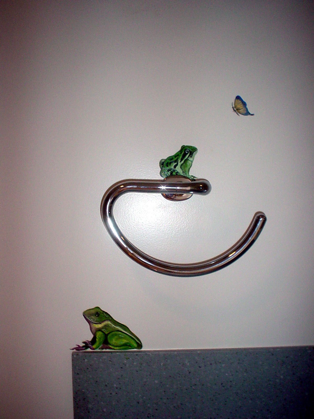 Bathroom Frogs