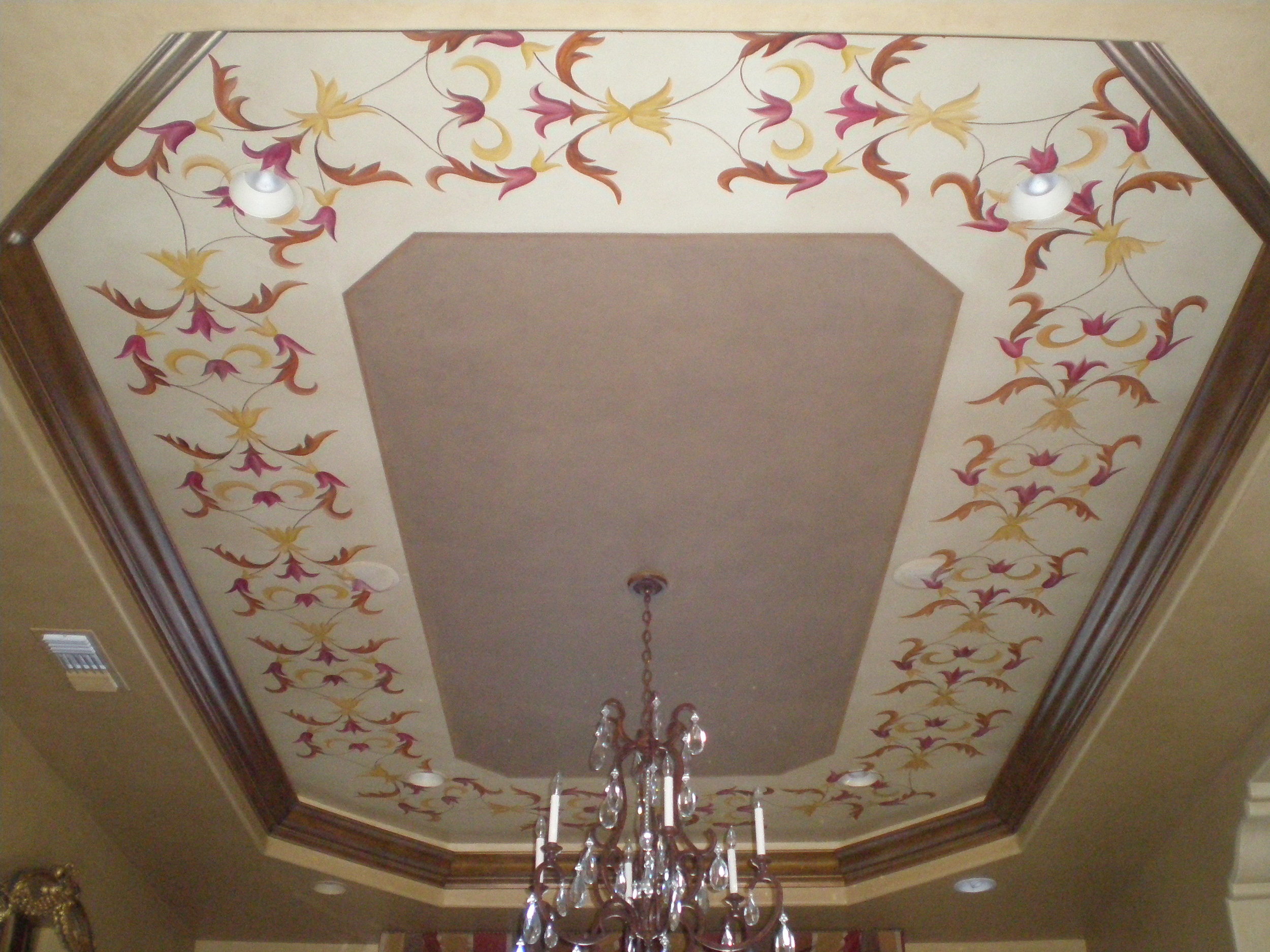 Dining Room Ceiling Mural