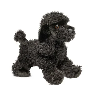 black schnoodle stuffed animal