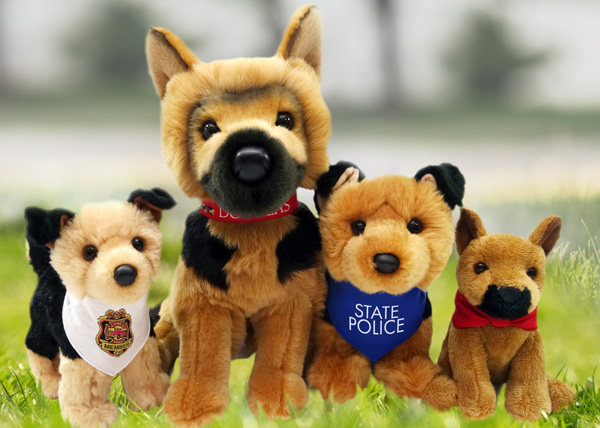 police k9 stuffed animal