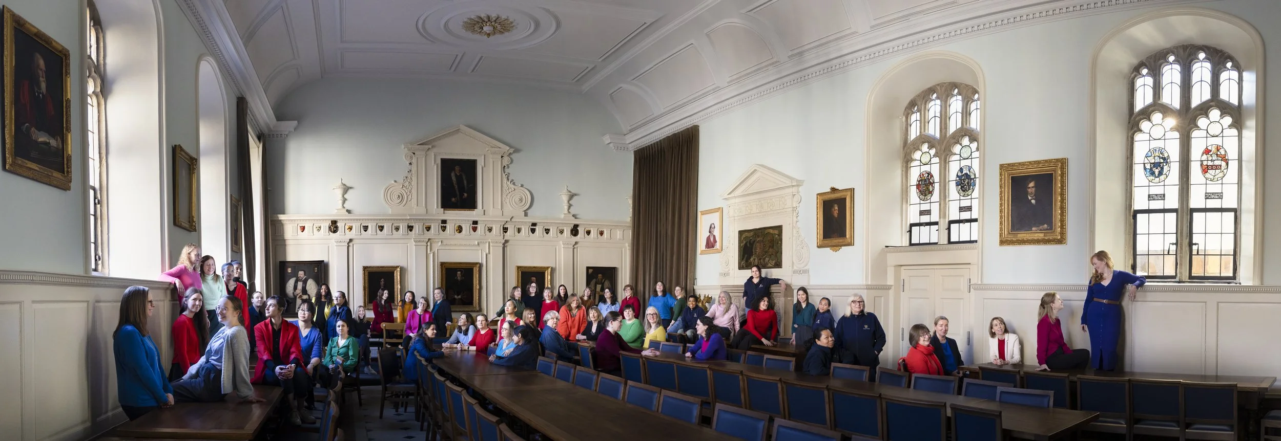 The women of Trinity College, Oxford