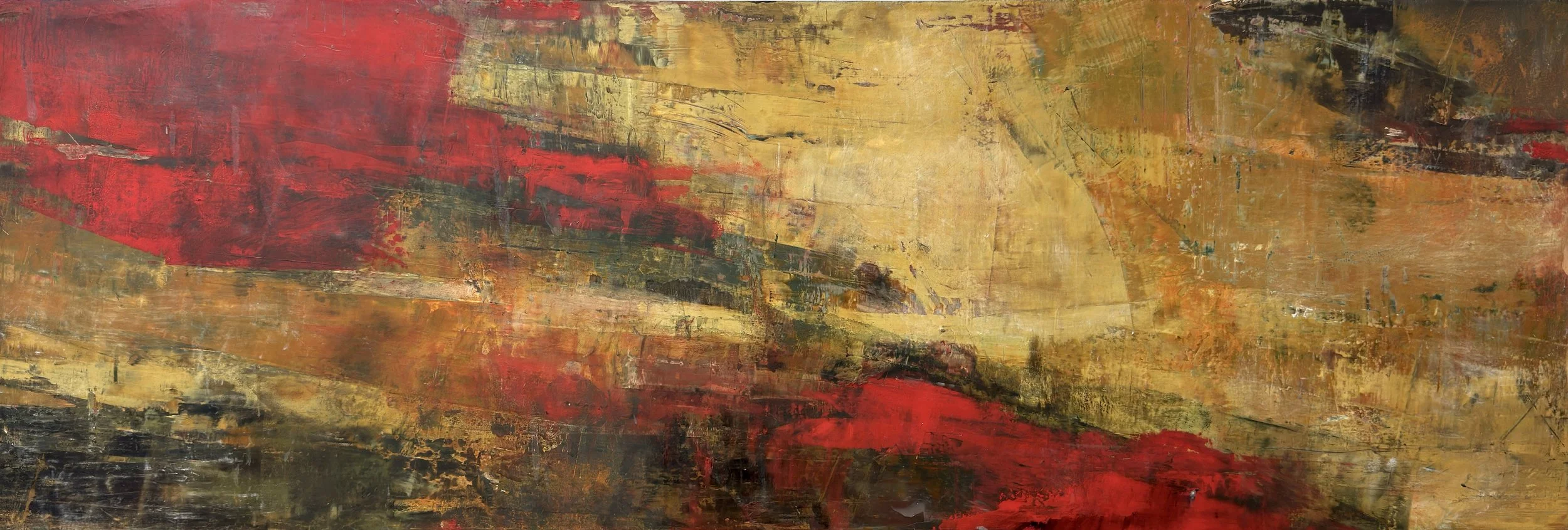 A Many Layered Presence 15x45 inches.jpg