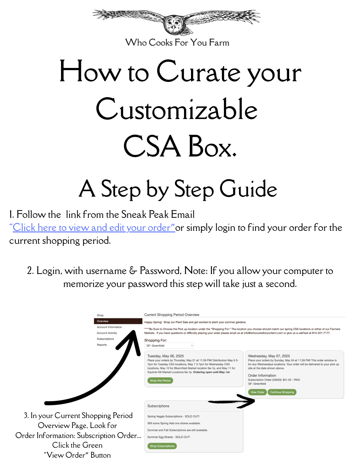 How to Curate Your Customizable Box — Who Cooks For You Farm