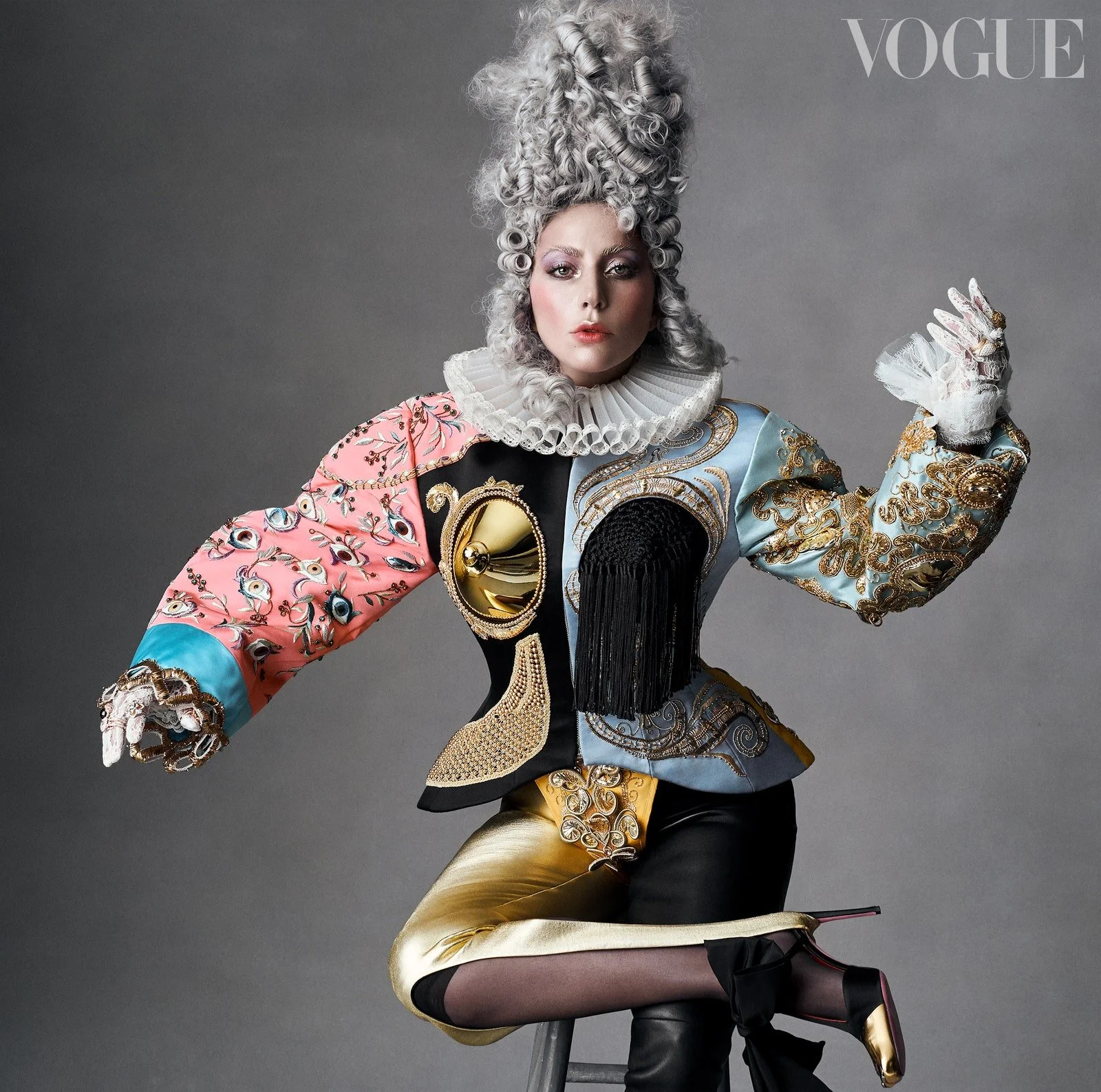 Maya Cuffs, Lady Gaga, British Vogue &amp; Vogue Italia, December Issue