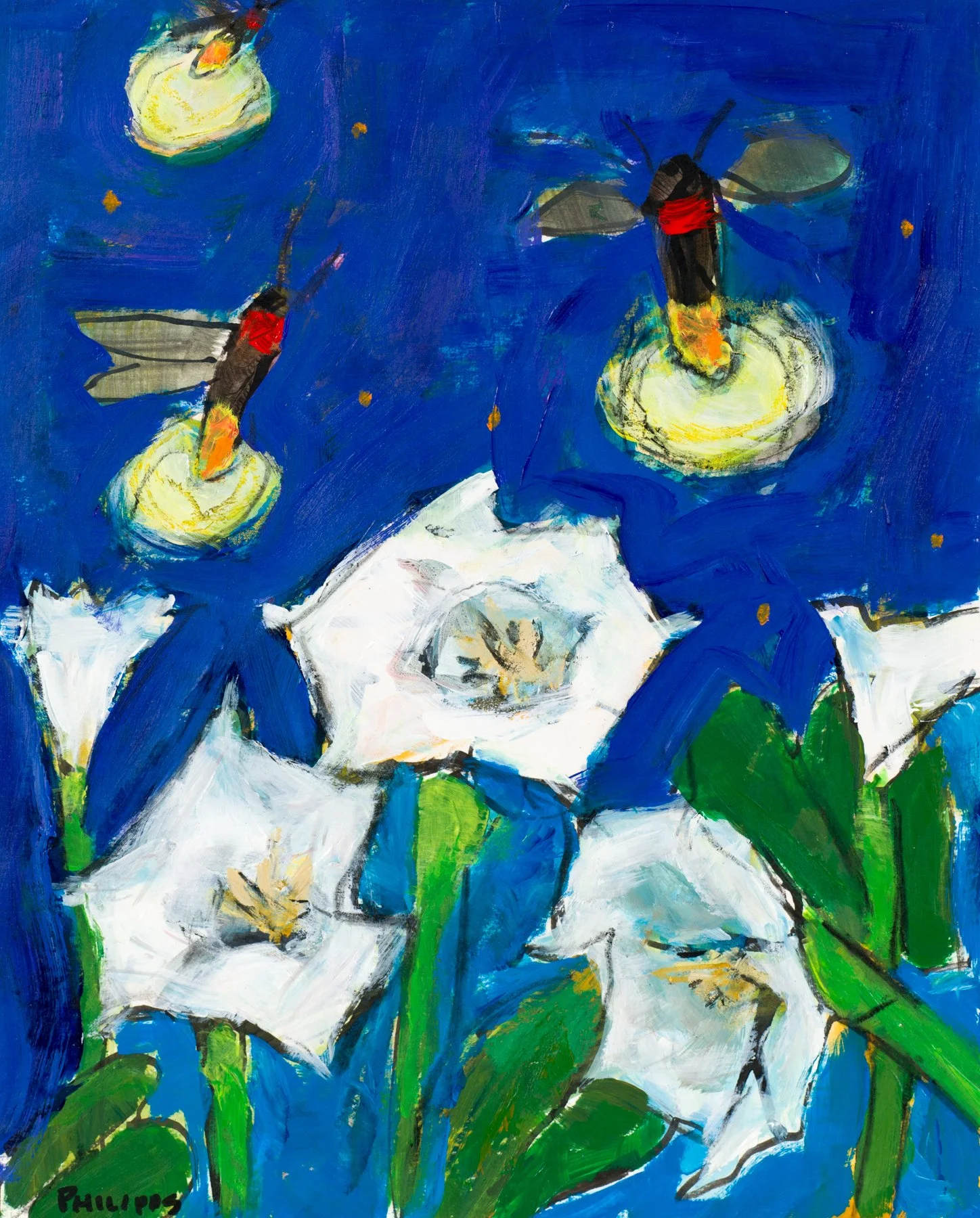 Fireflies and Moonflowers