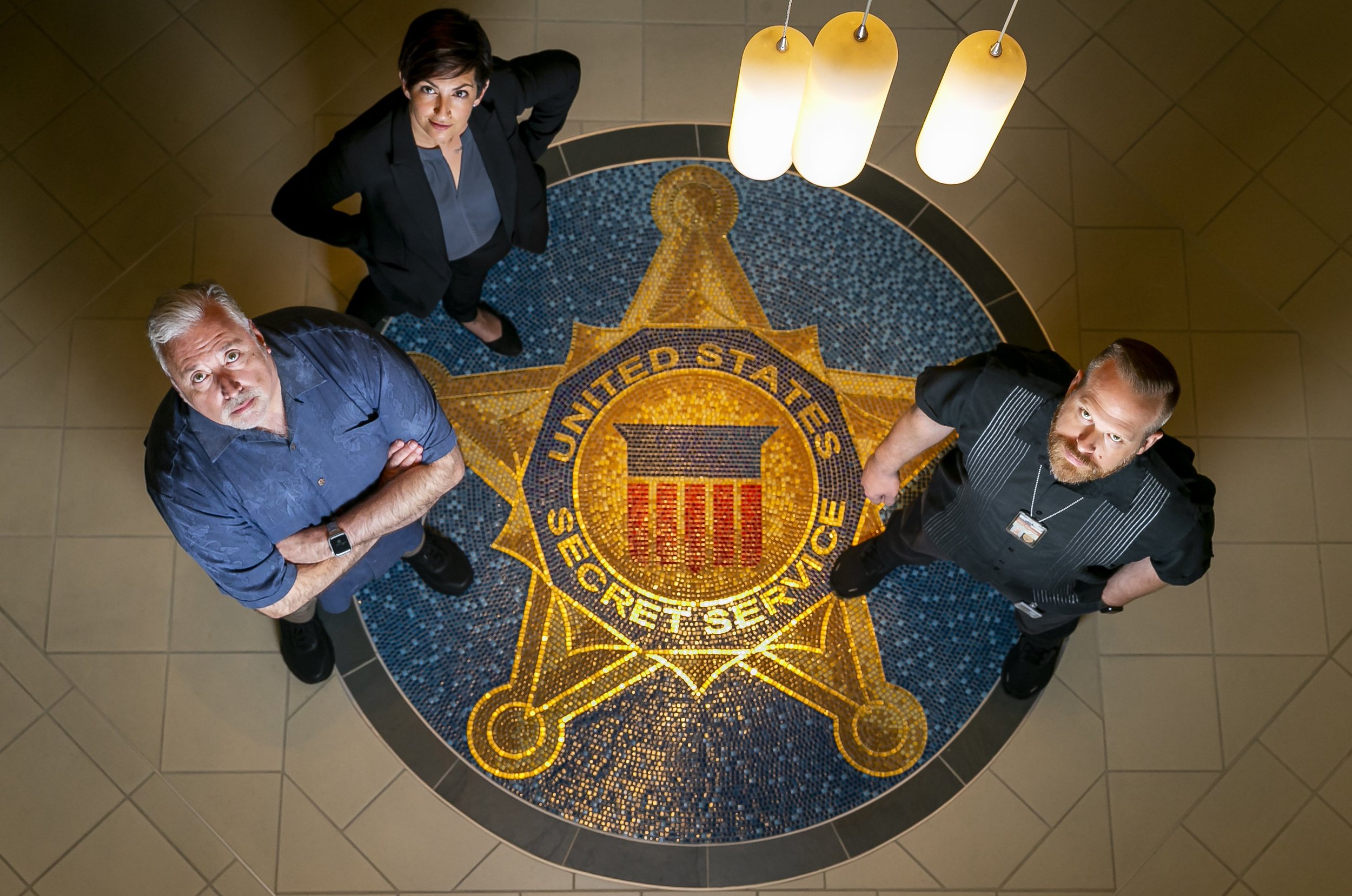  From left to right: Miami-Dade Police Major George Perera, Sergeant Bridget Doyle and Lieutenant Jordan Fried with South Florida Cyber Crimes Task Force are photographed at their offices on Wednesday, Aug. 3, 2022, in Miami, Fla. 